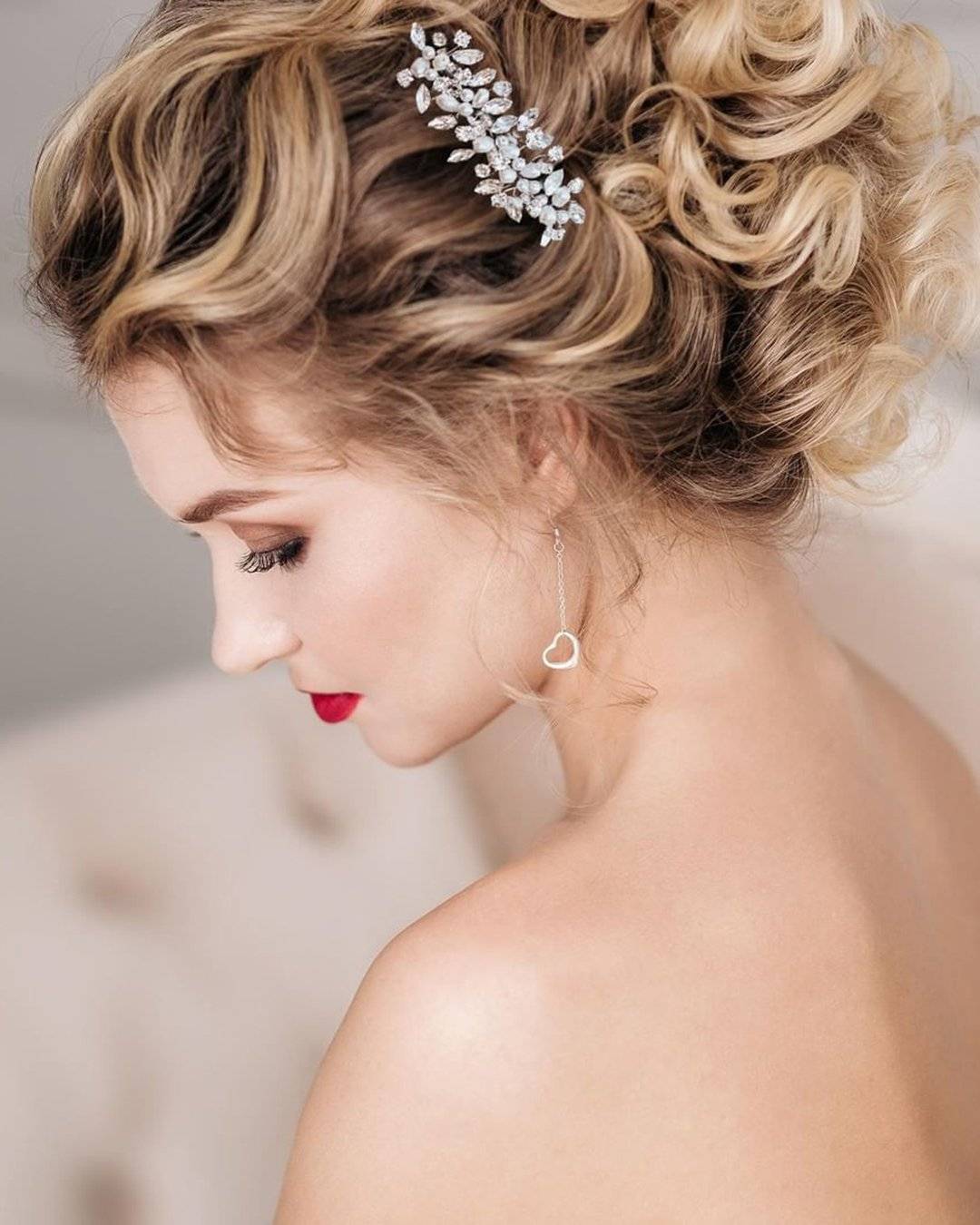 Voluminous High Bun For Short Hair