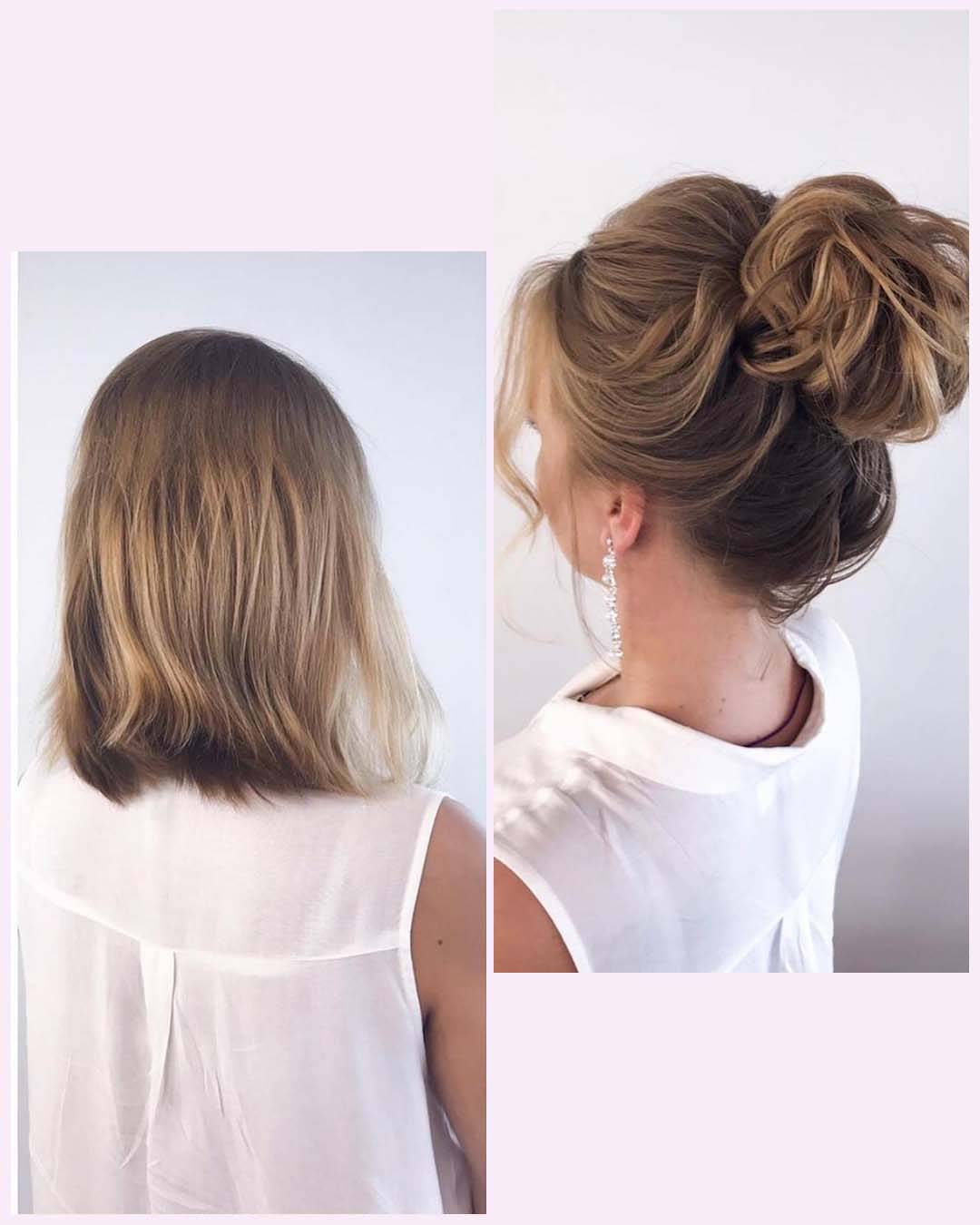 Hair Accessories For Short Hair Wedding
