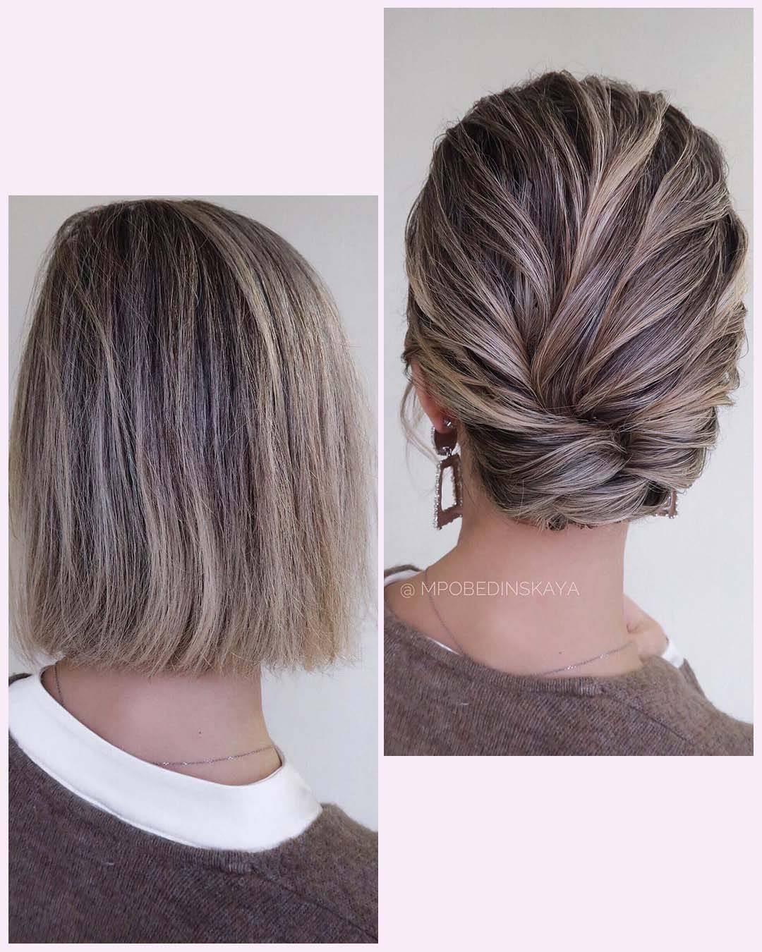 Bridesmaid Short Wedding Hairstyles
