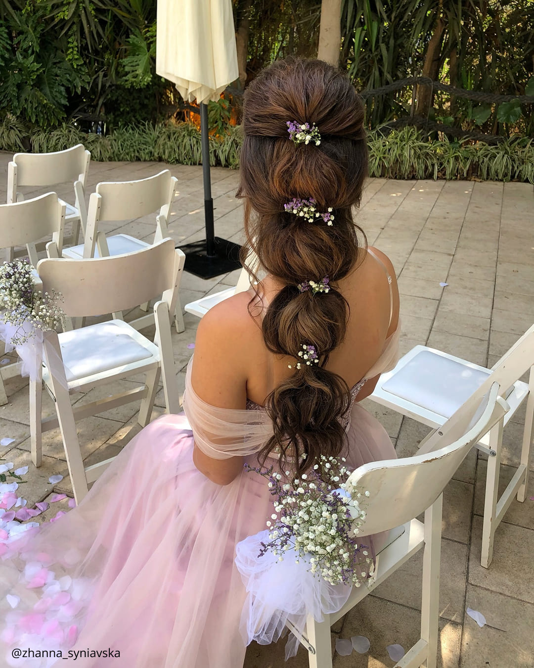 Braided Low Bun