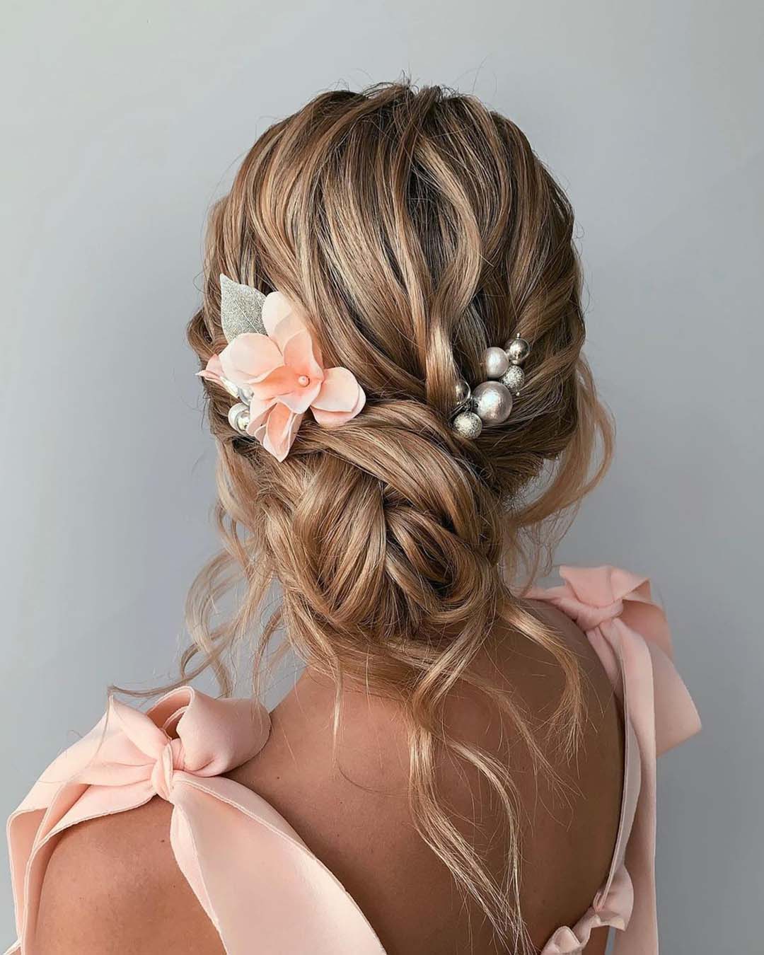 Textured Low Bun Styles
