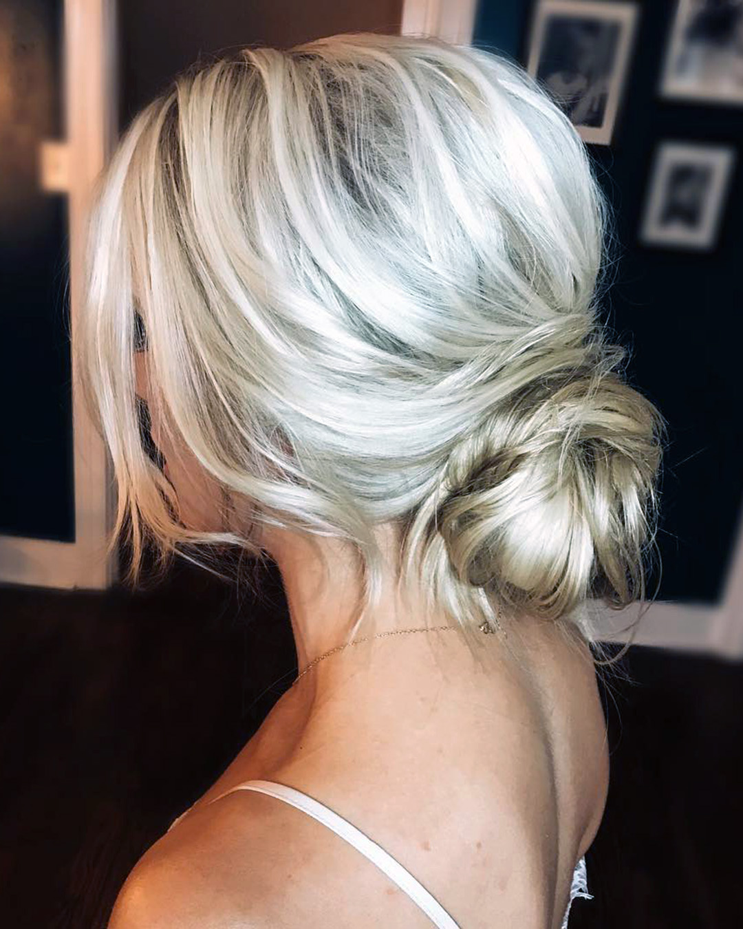Medium Length Wedding Updos By Face Shape