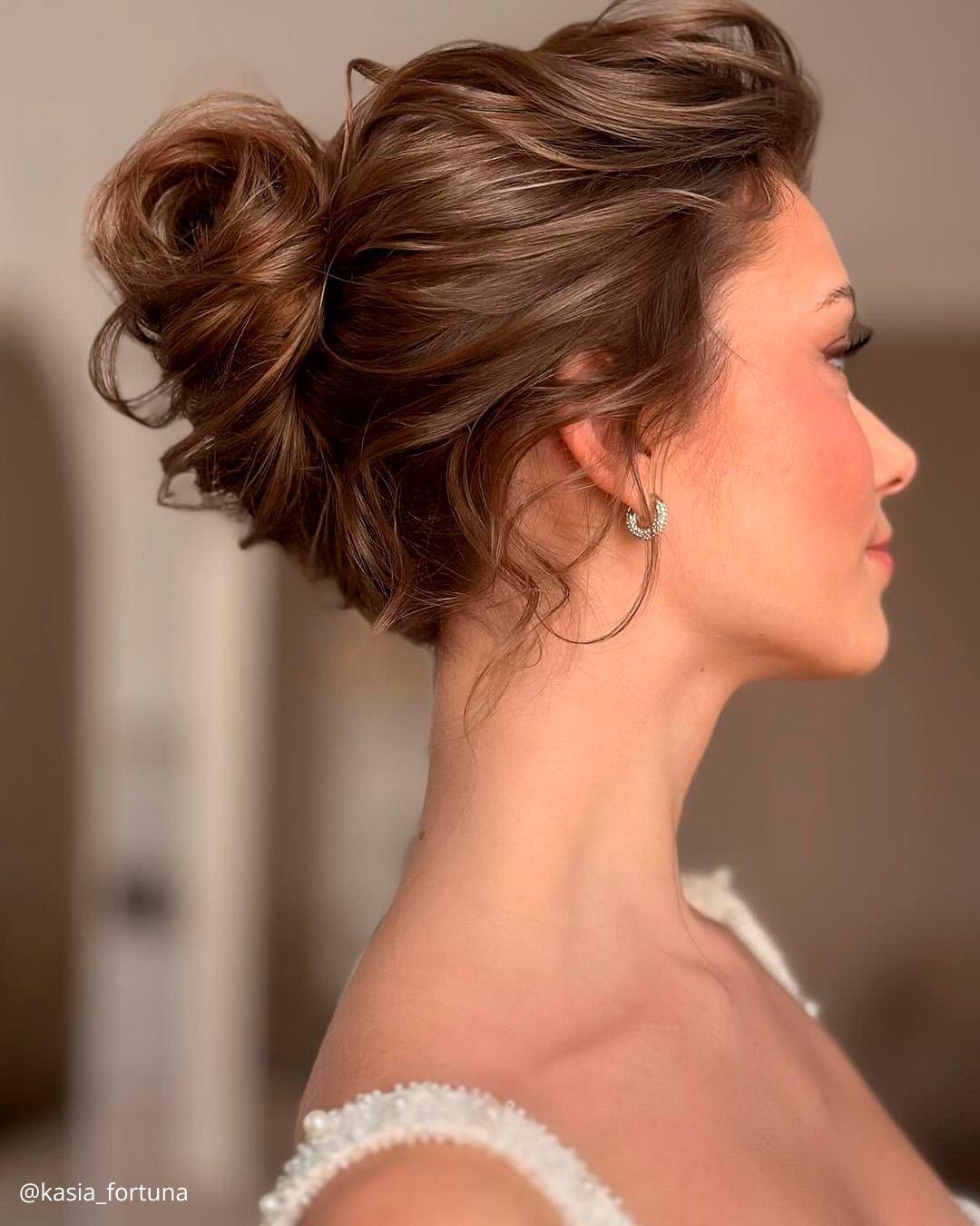Medium Length Wedding Updos By Face Shape