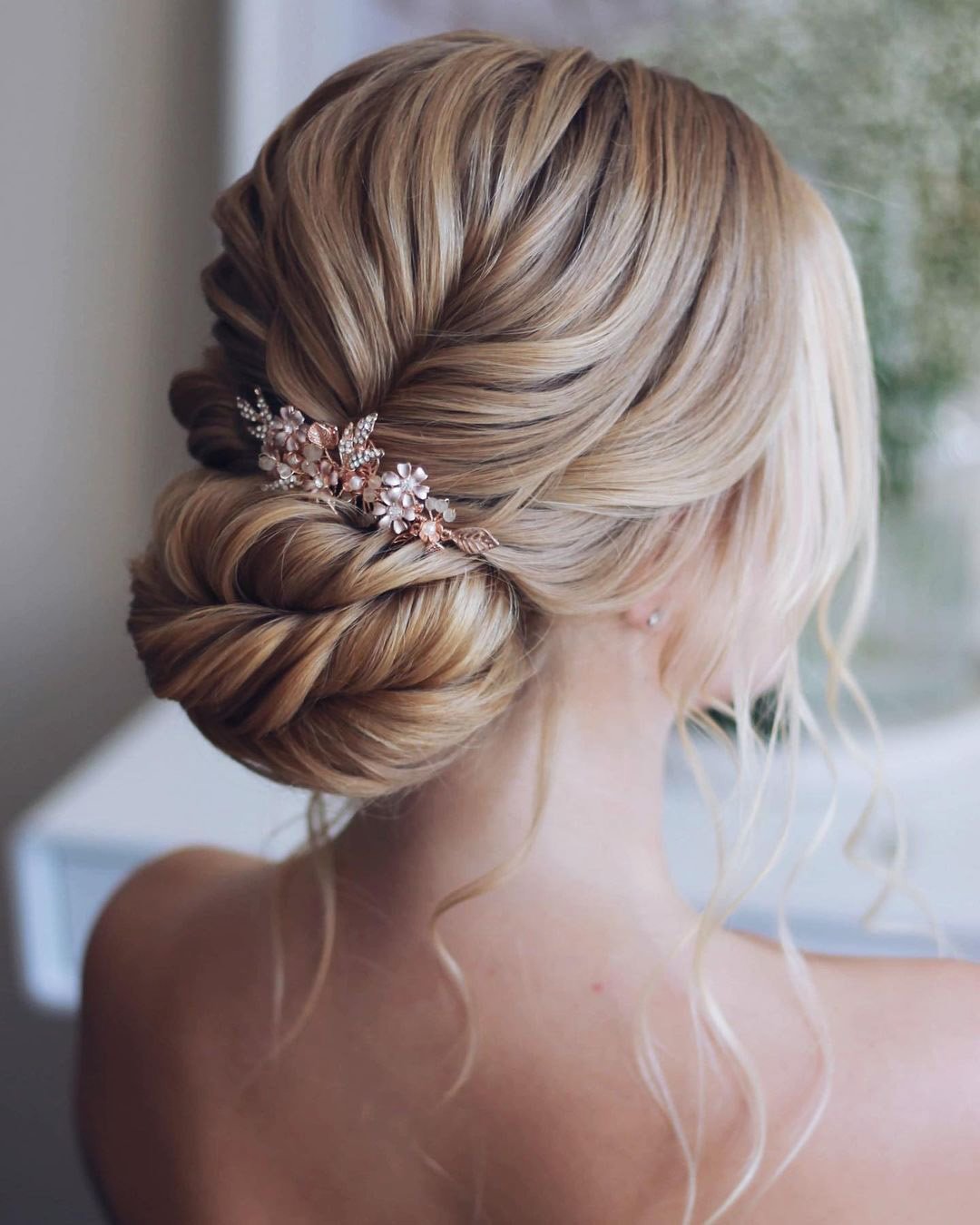 Wedding Updos With Bangs