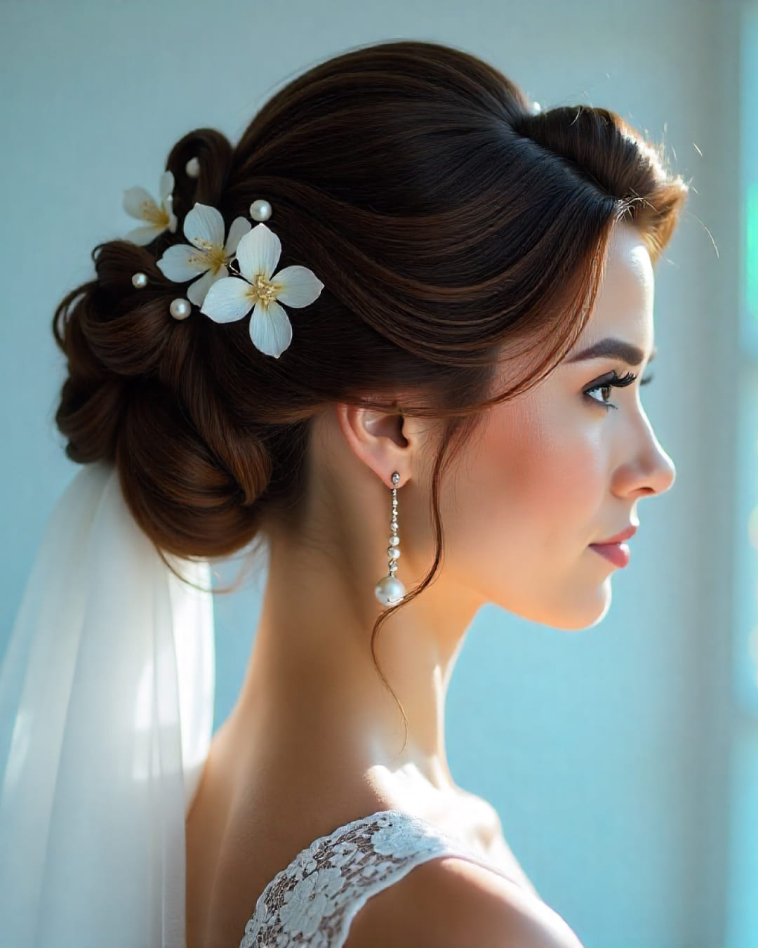 Elegant Updos Front And Back View