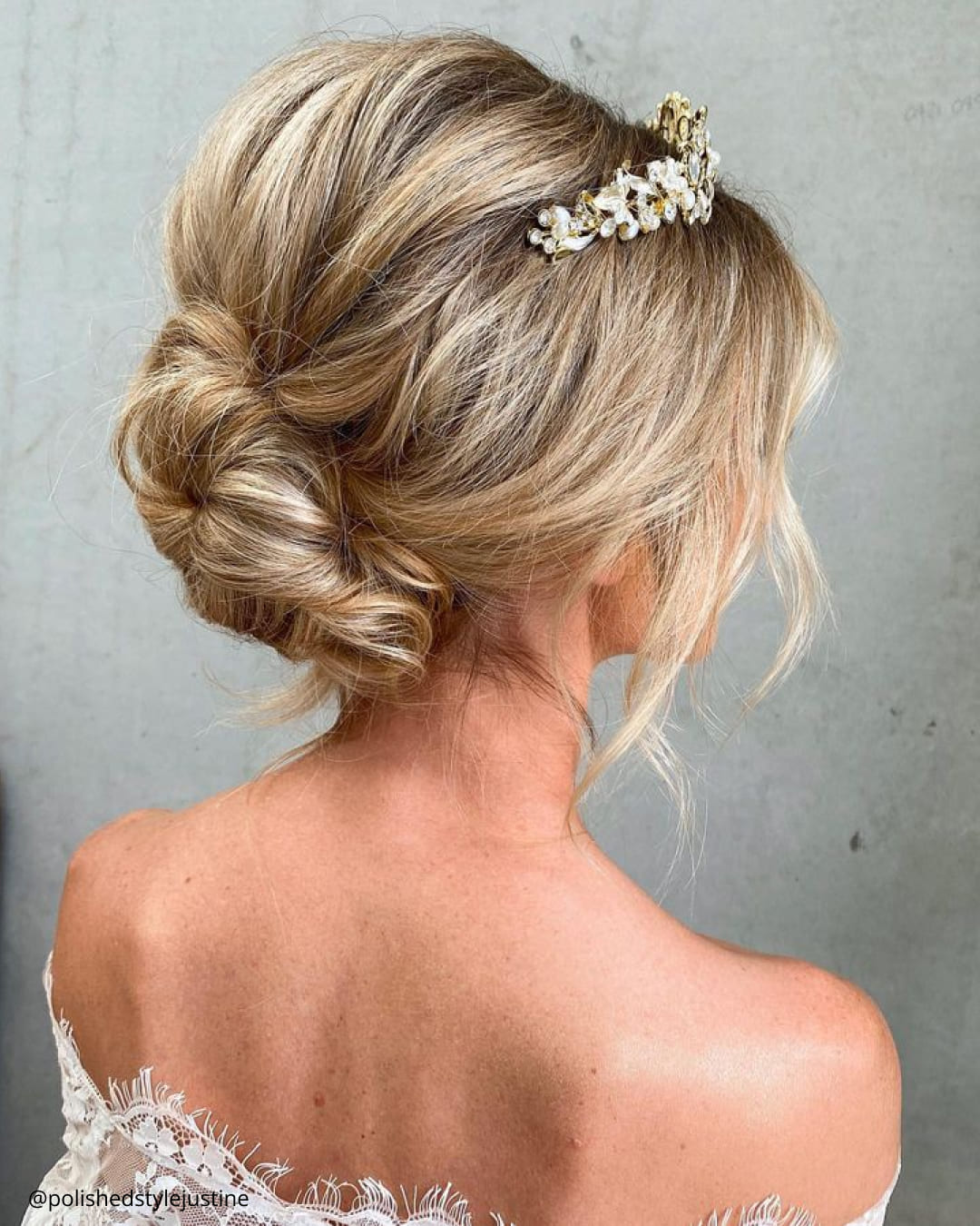 Elegant Updos Front And Back View