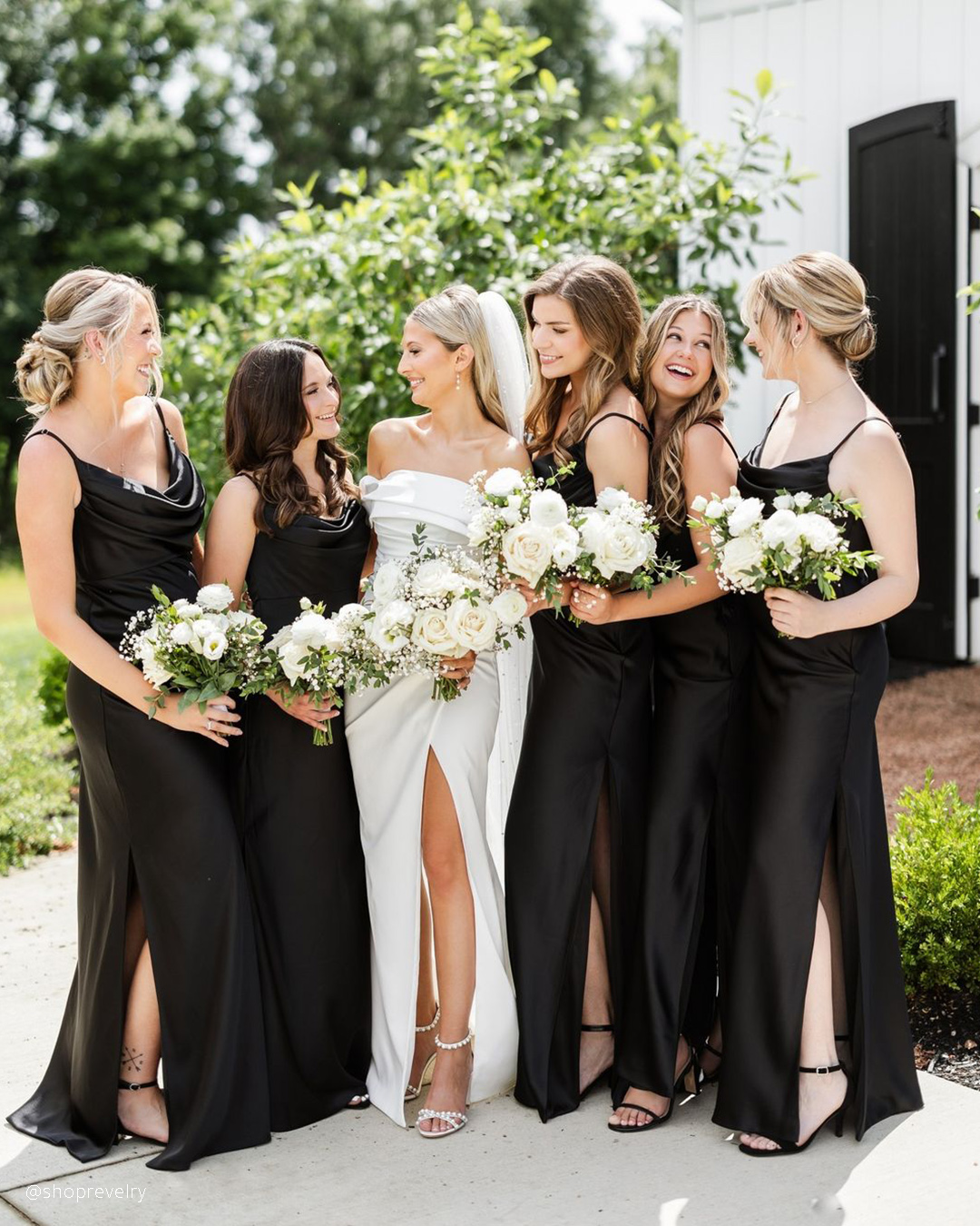 Black Bridesmaid Dresses