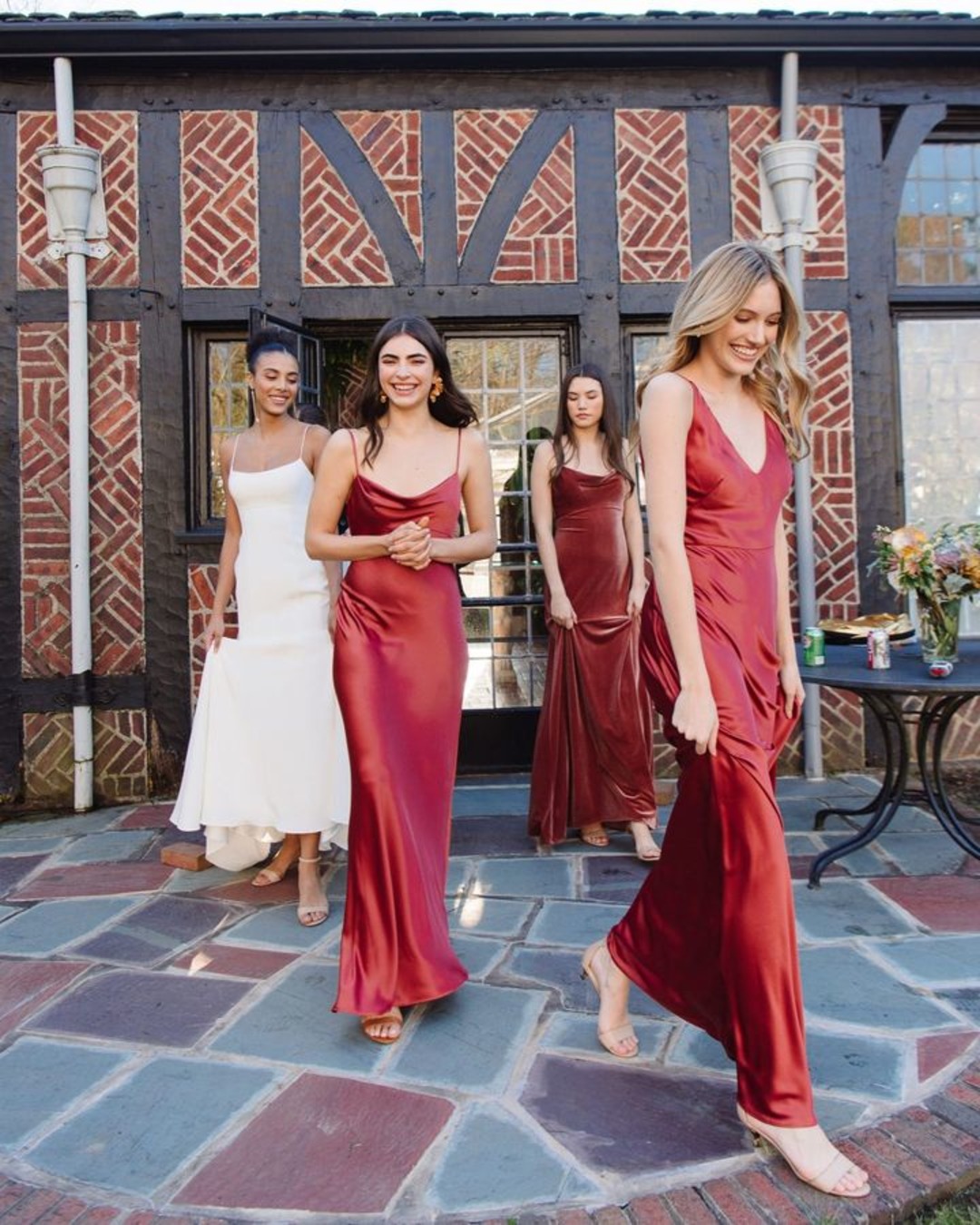 Red Bridesmaid Dresses