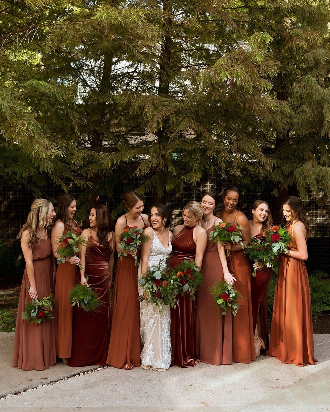 Terracotta Bridesmaid Dresses