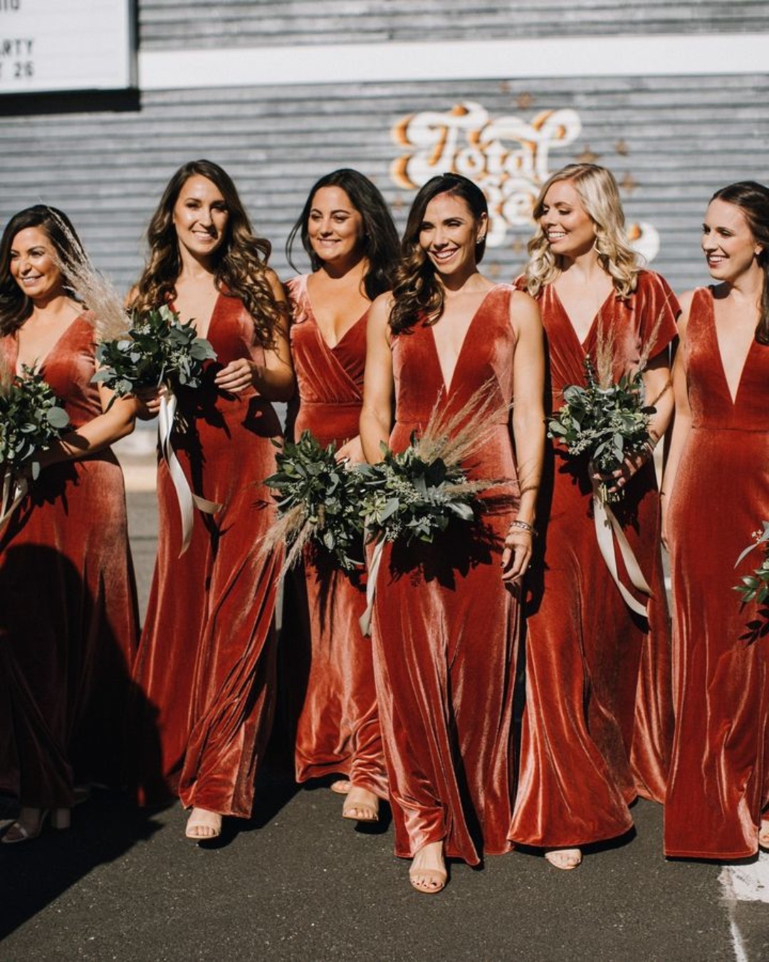 Blue Bridesmaid Dresses