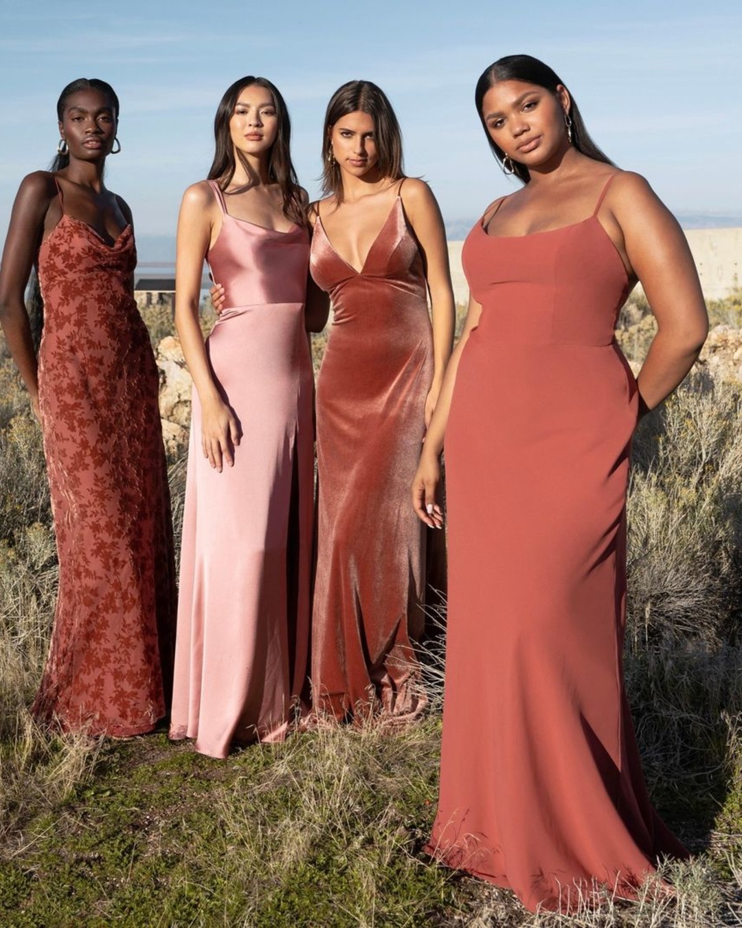 Blue Bridesmaid Dresses