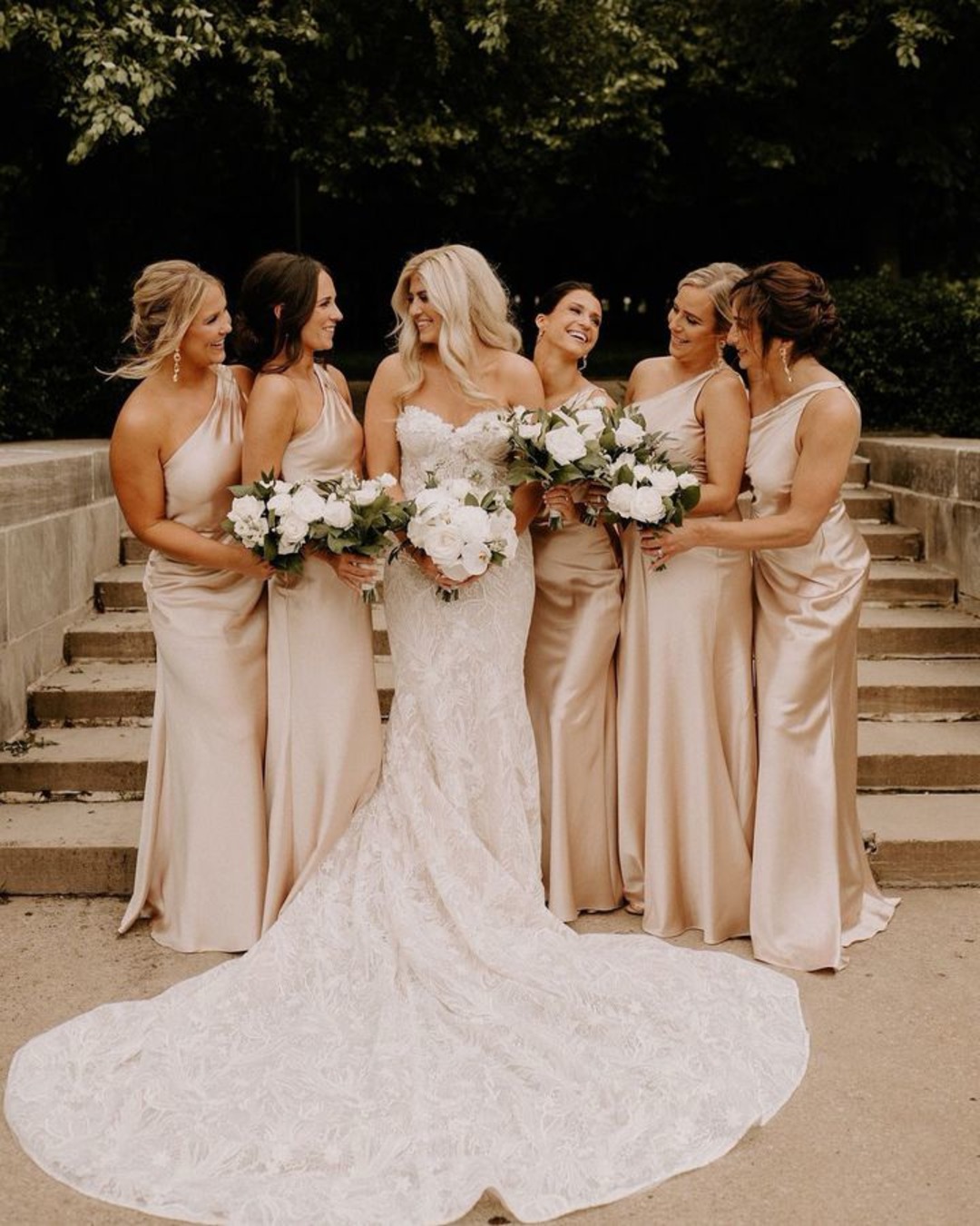 Pink Bridesmaid Dresses