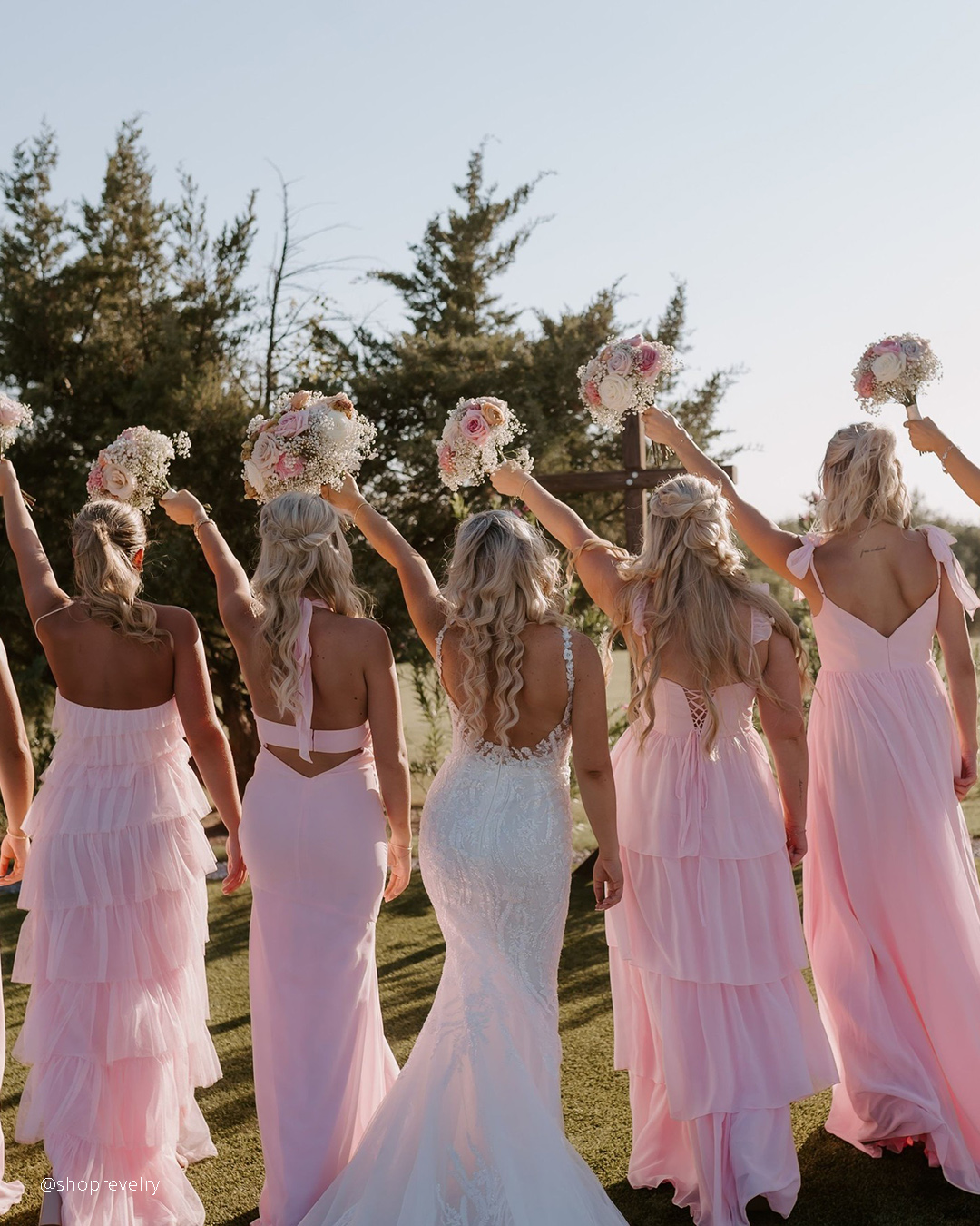 Rose Gold Bridesmaid Dresses