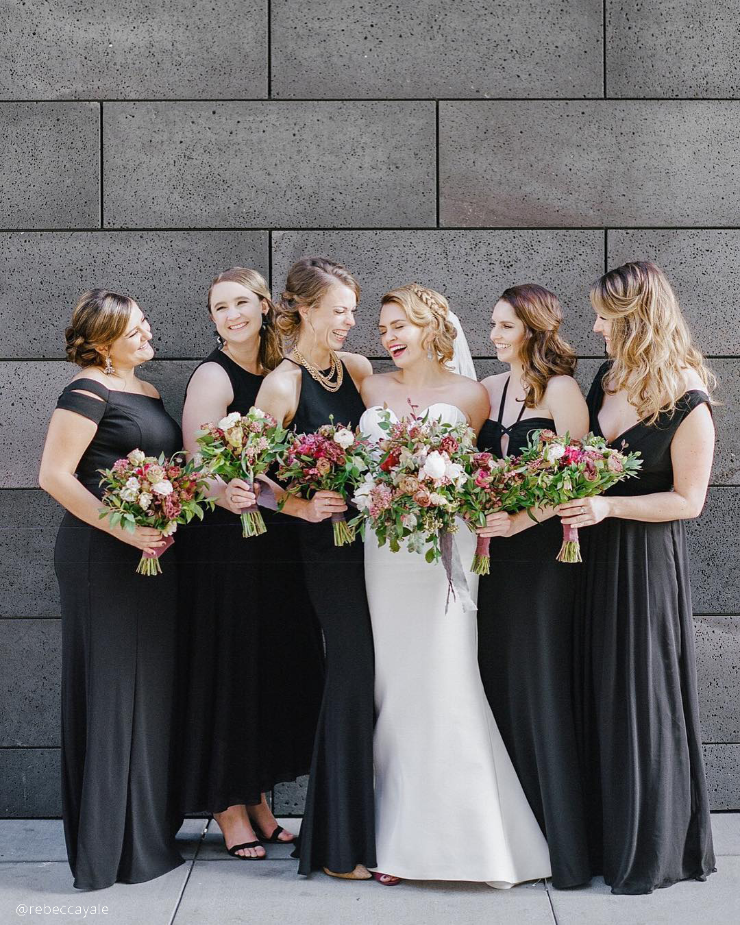 Black Bridesmaid Dresses