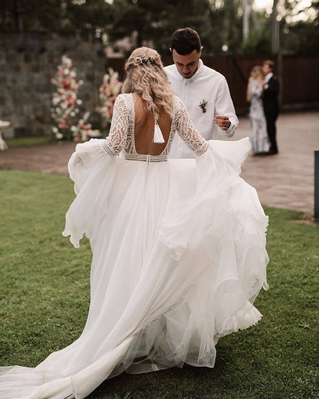 Casual Wedding Dresses Boho Style