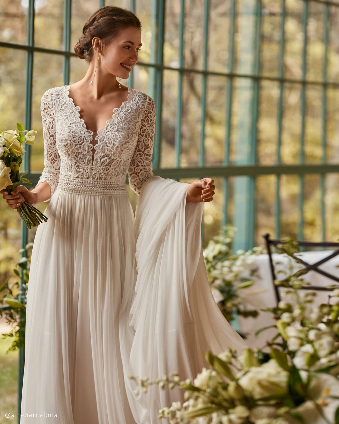 Simple Boho Dresses For Wedding