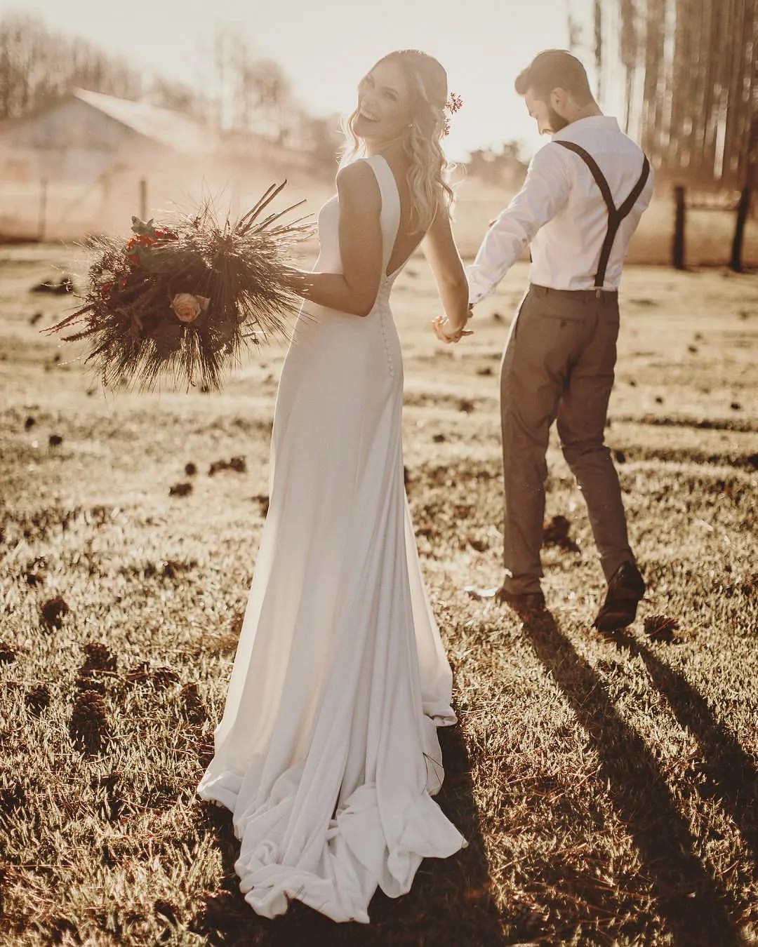 Modest Boho Wedding Dresses