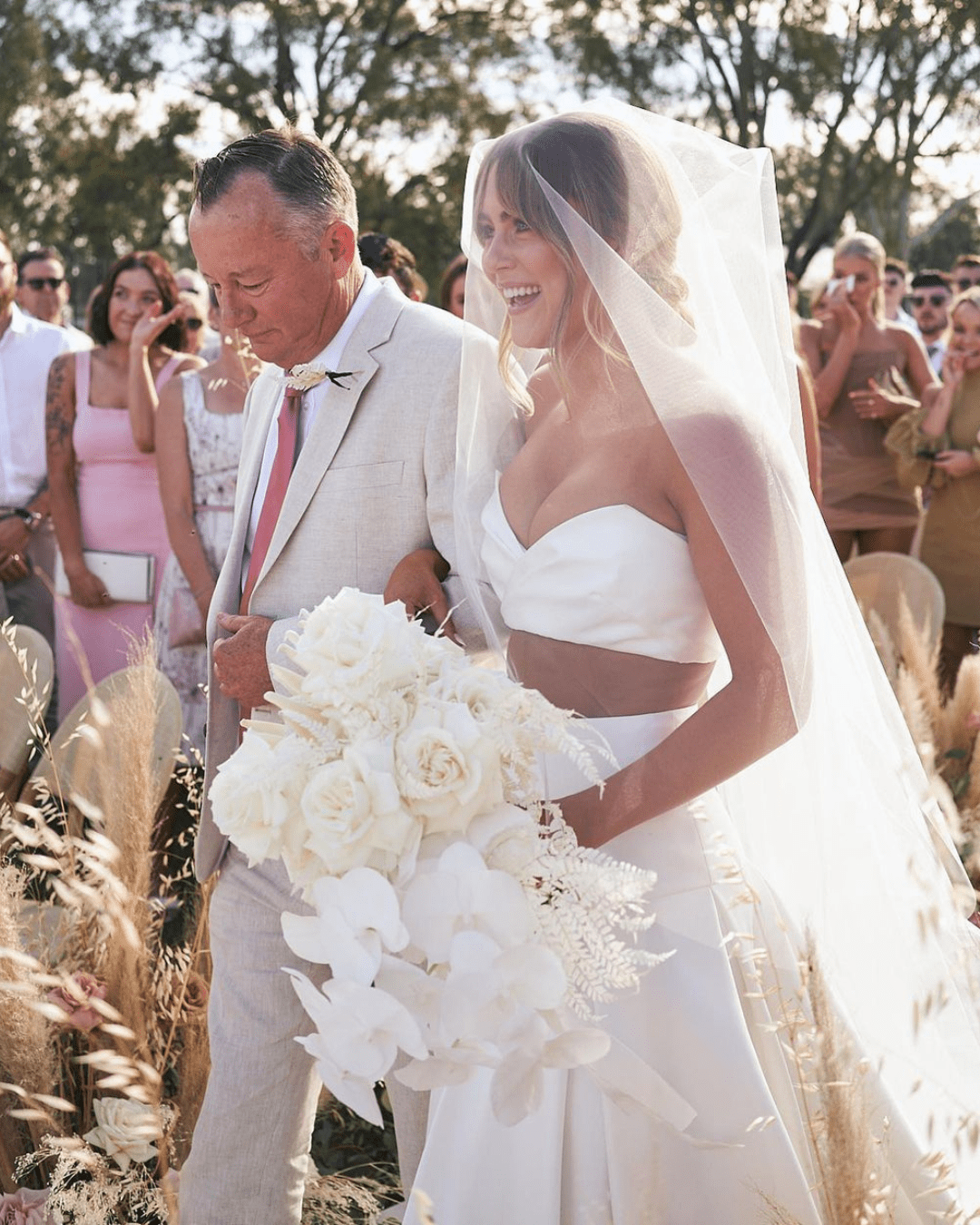 No Bridal Party Wedding Pictures