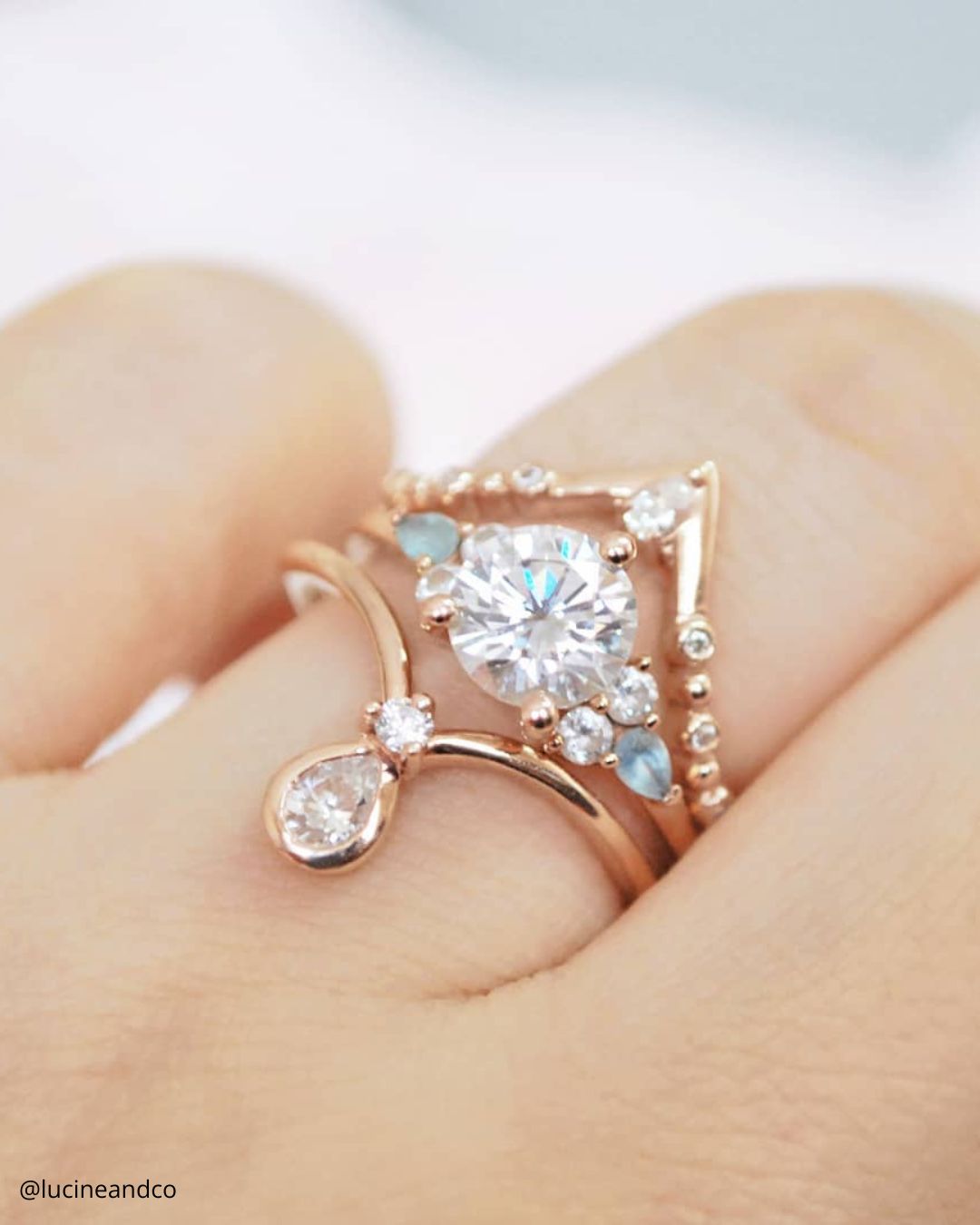 Colorful Wedding Bands