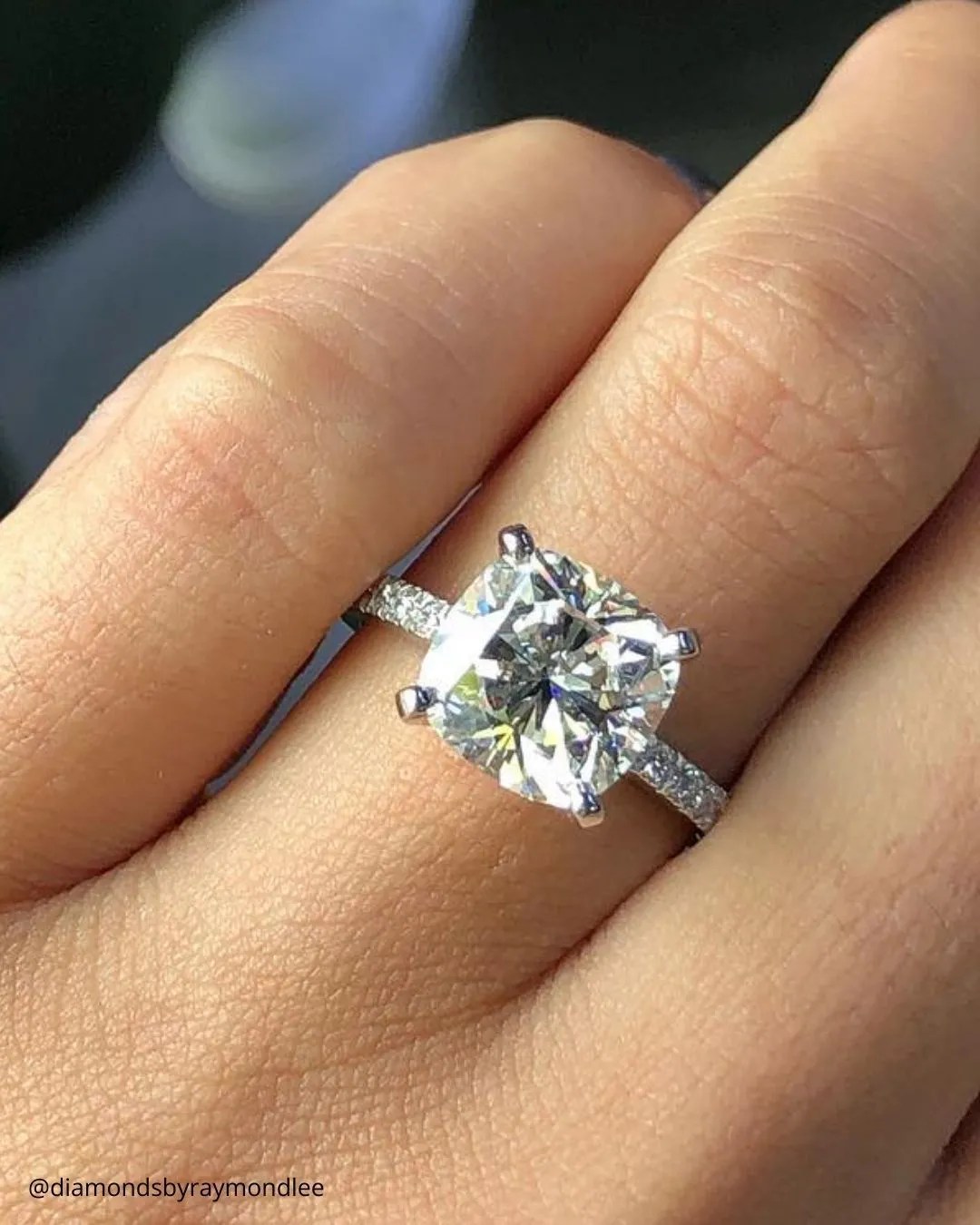 White Gold Engagement Rings