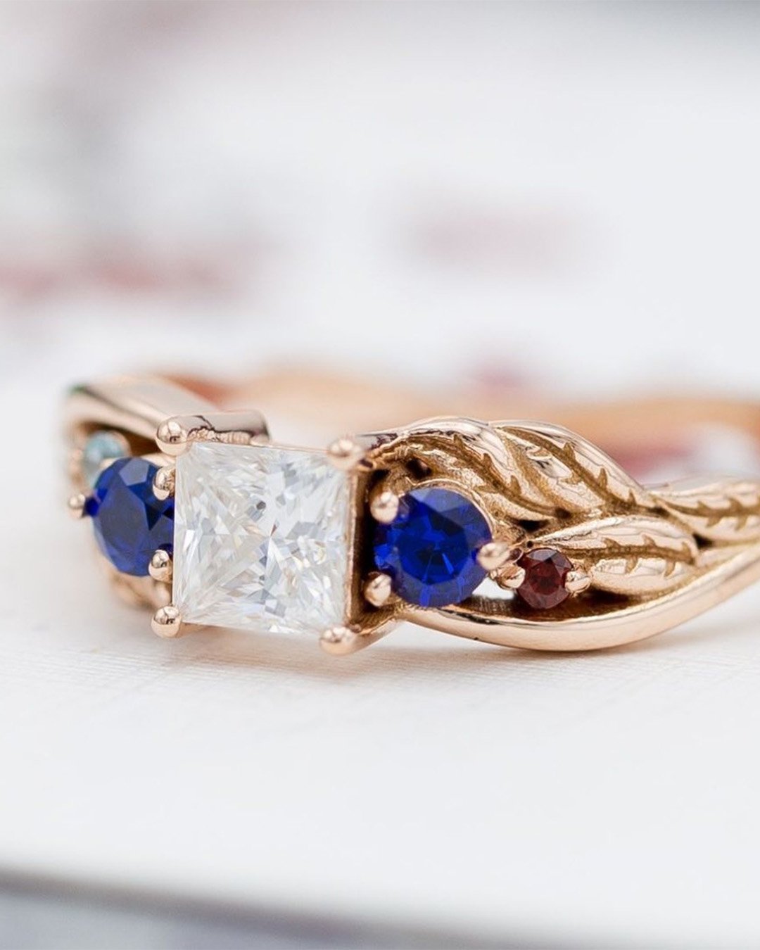 Princess Cut Diamond Rings