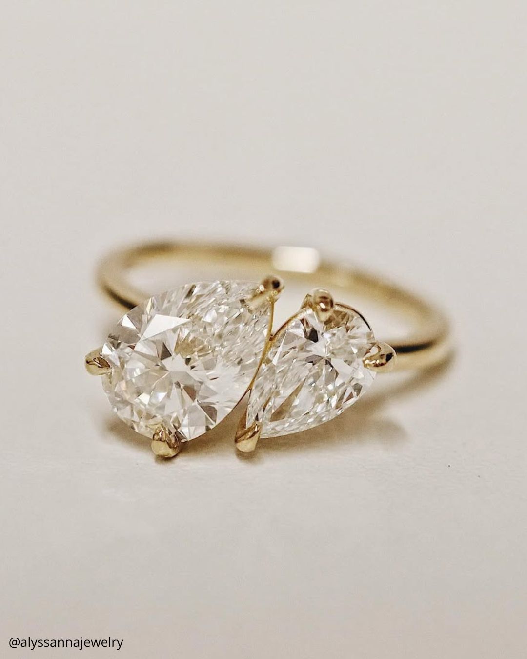 Marquise & Pear Cut Engagement Rings