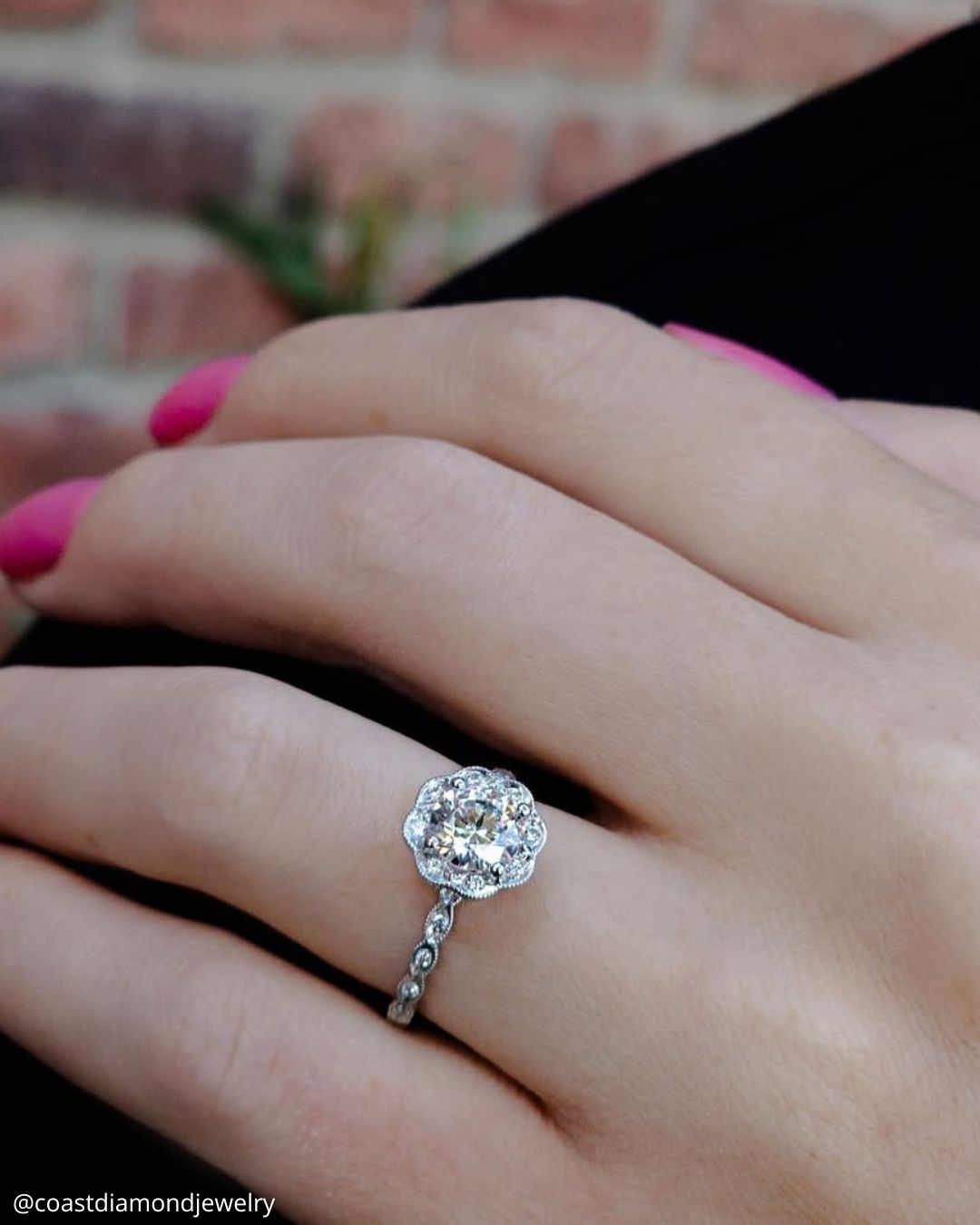 Budget-Friendly Halo Engagement Rings