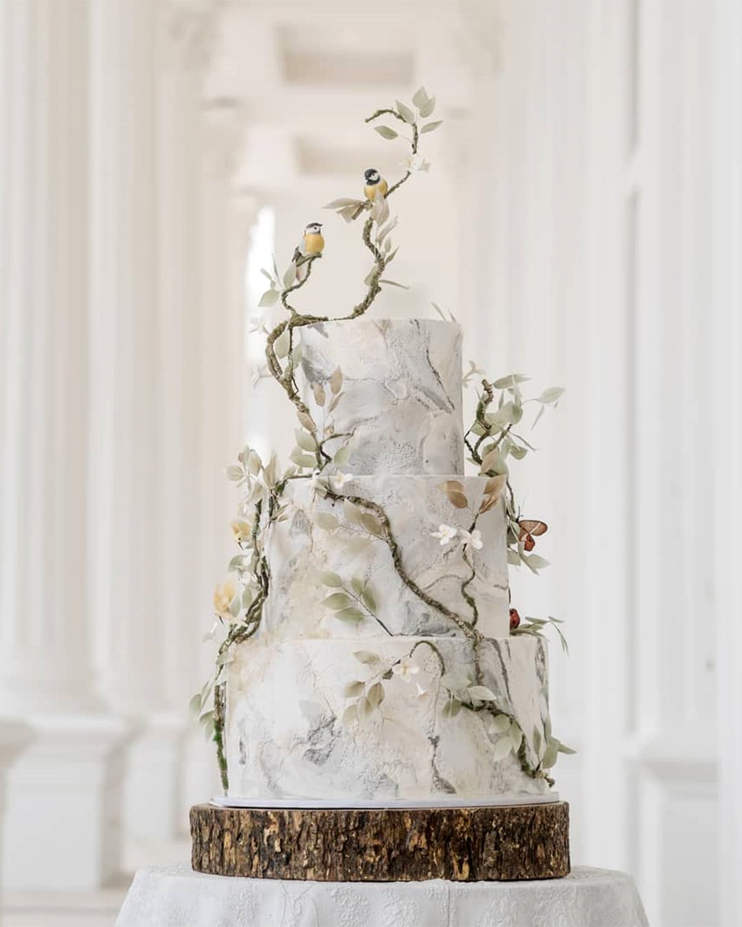 wedding cake trends unusual marble cakes