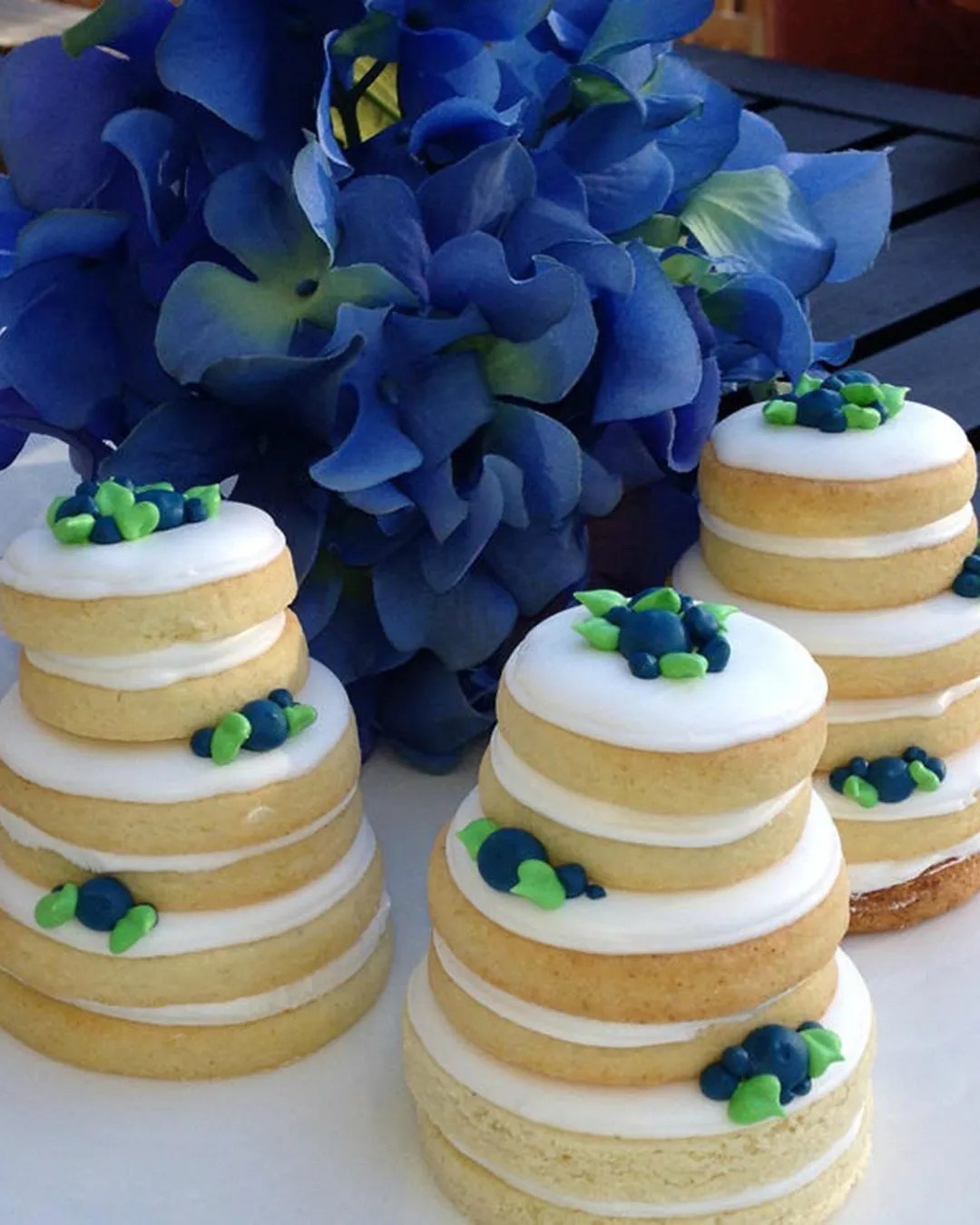 Fancy Wedding Dresses Shape Cookies