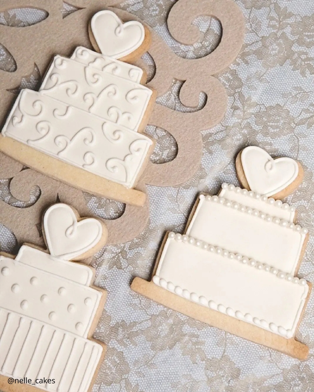 Diamond Rings Cookies For Wedding Party