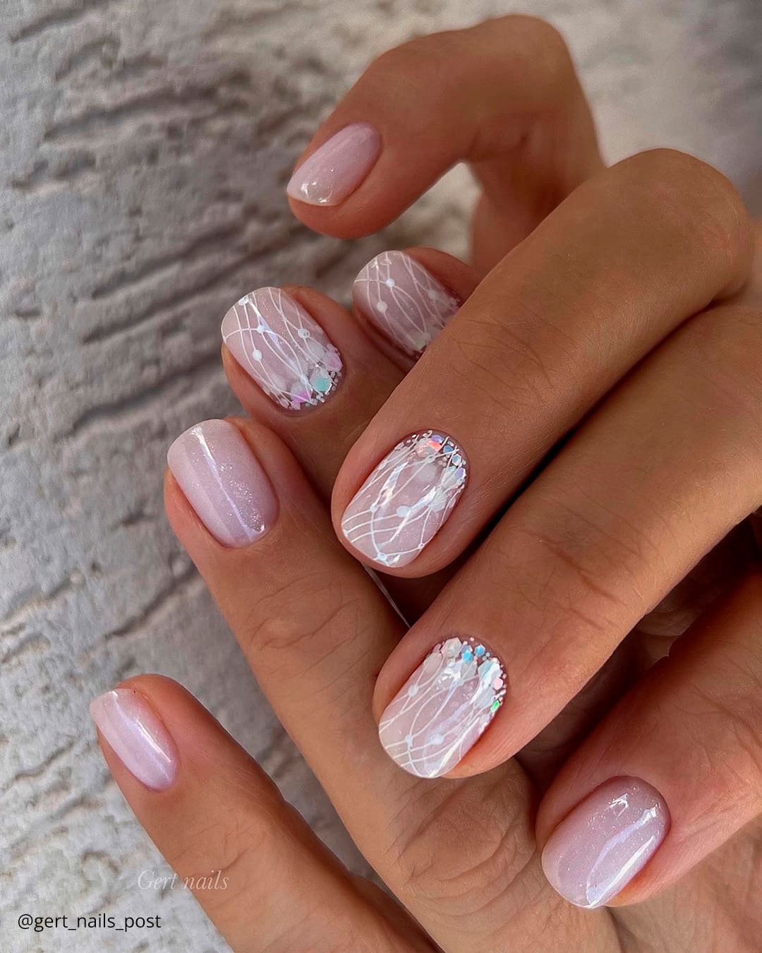 Glitter Nails