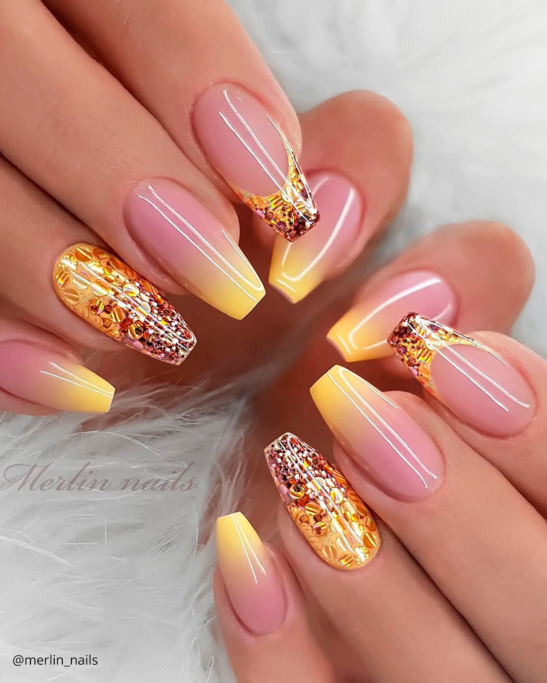 Glitter Nails