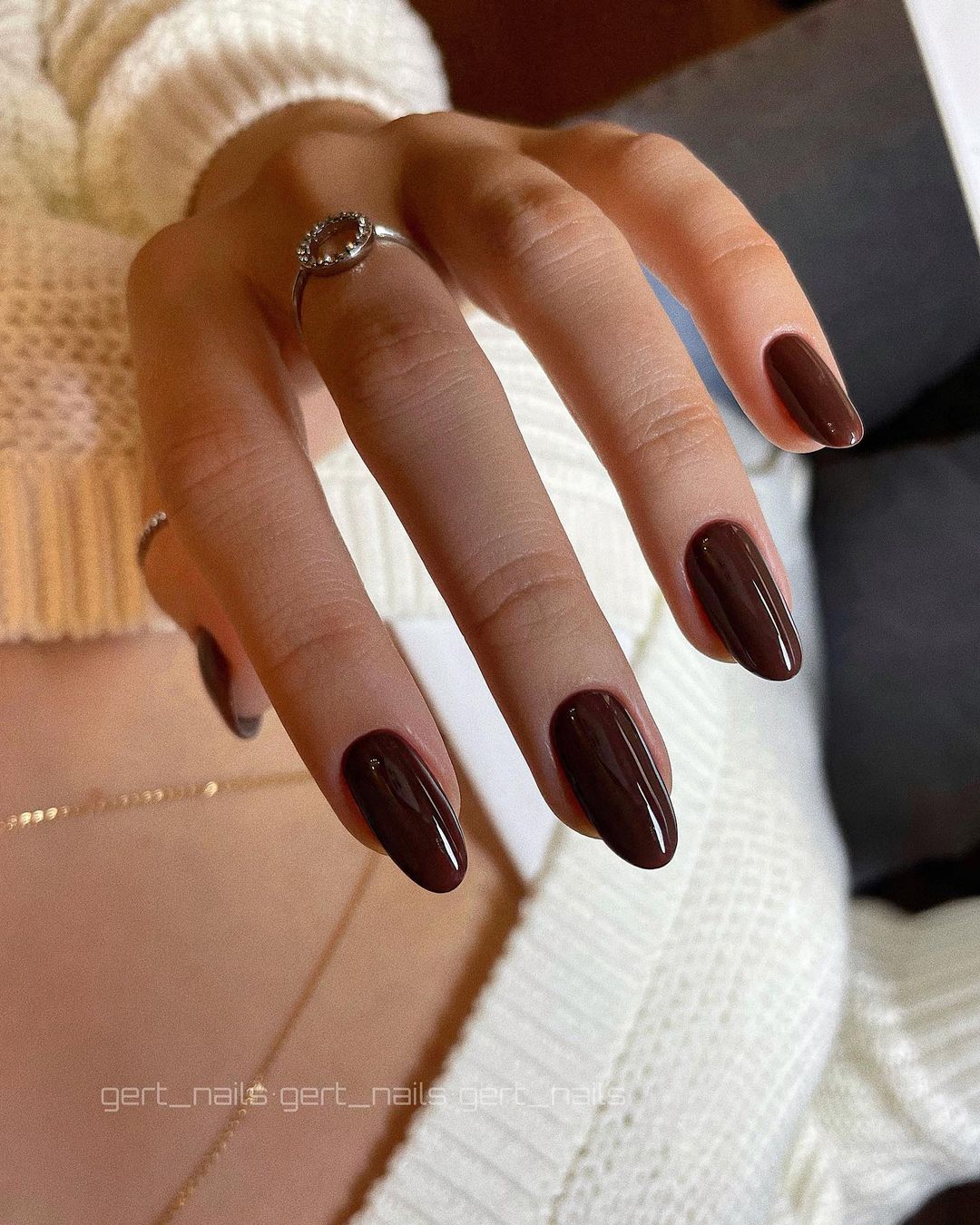 Leaf Nail Design