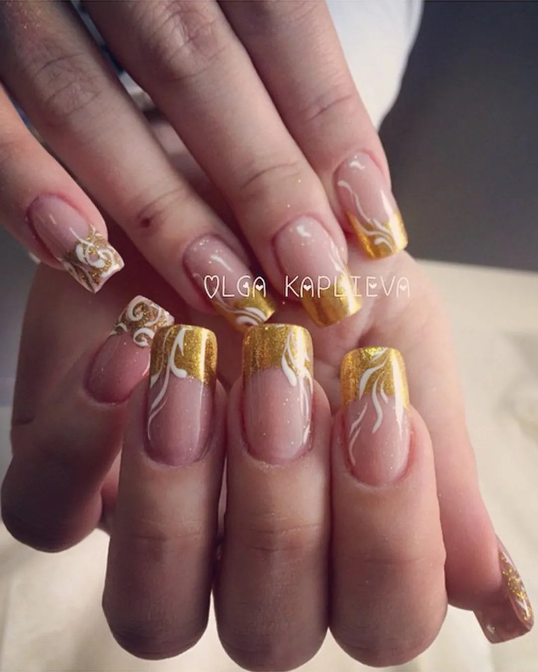 Gold Nails