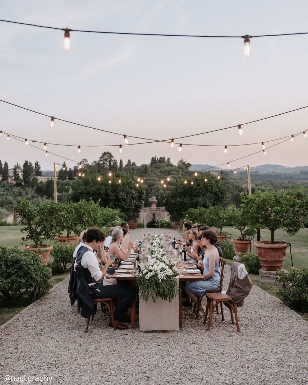 The dreamiest dining situation..