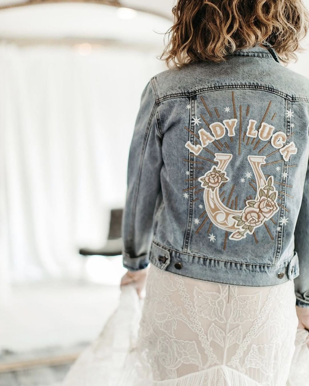 What should a bride wear over dresses in cold weather?