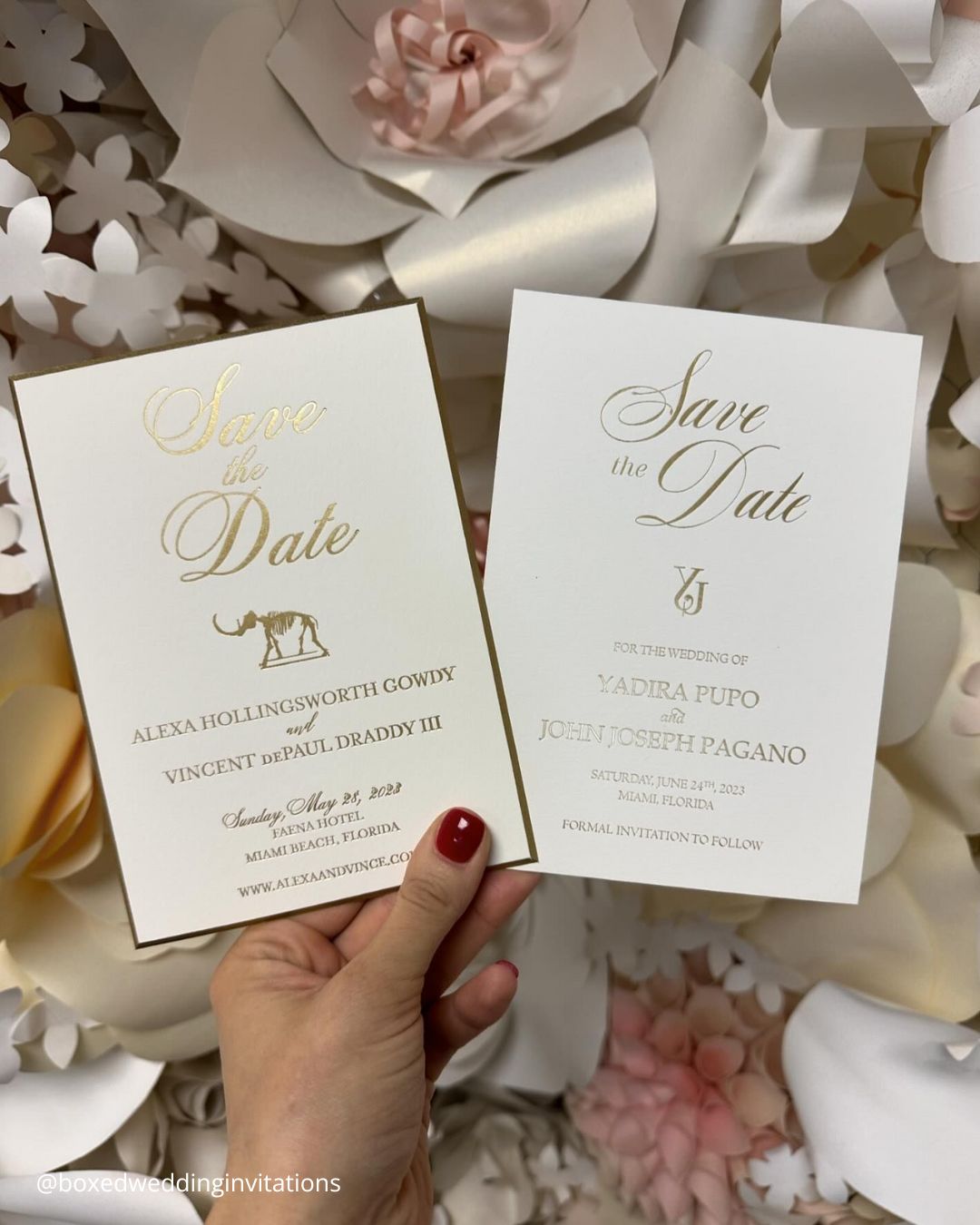 Classic Save The Date Photos