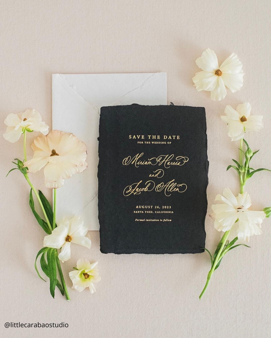 Classic Save The Date Photos