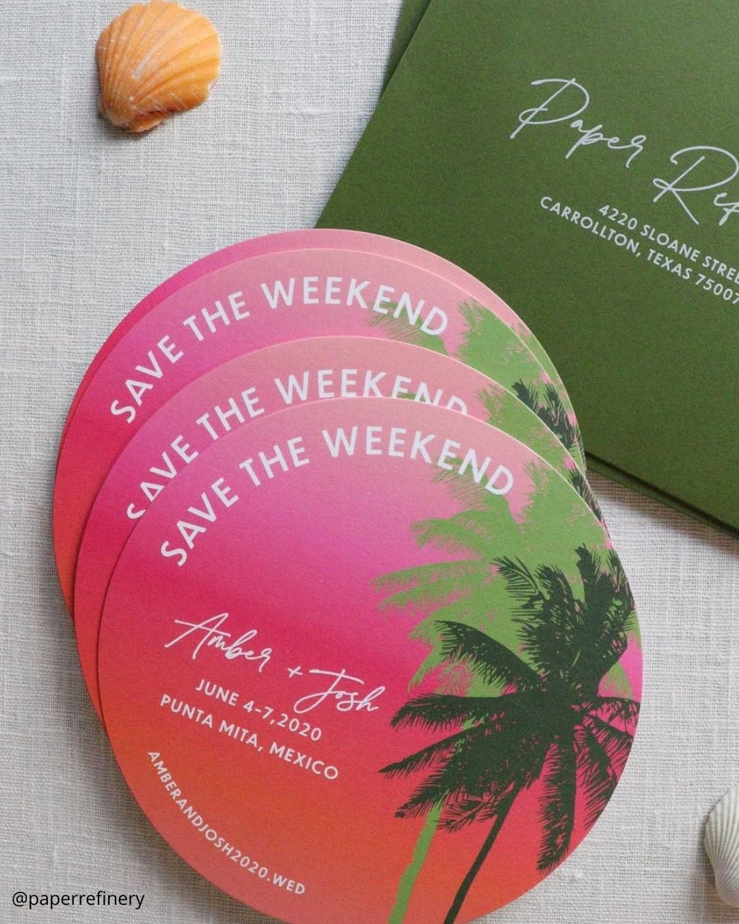 Seasonal Save The Date Photos