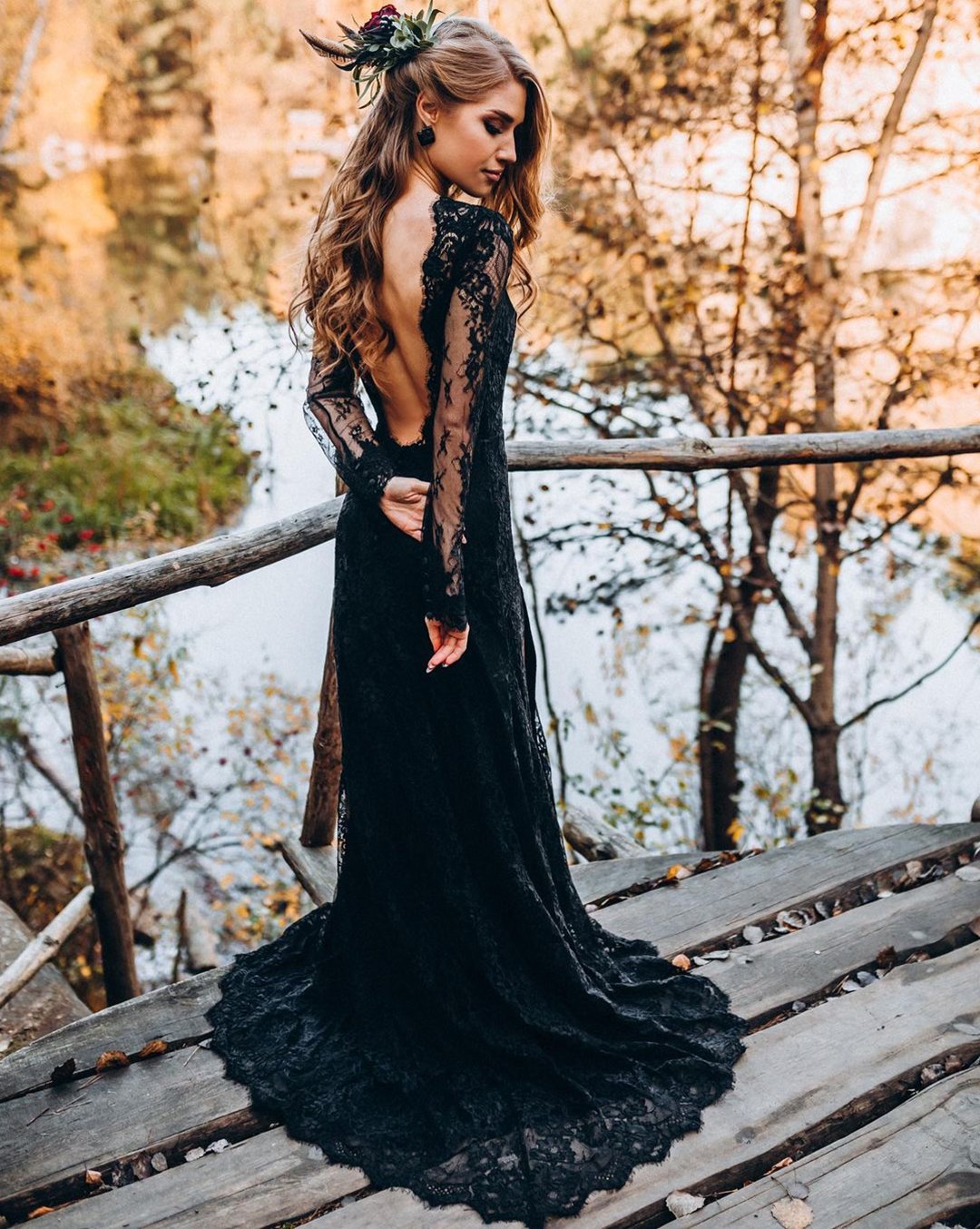Top Black Bridal Dresses