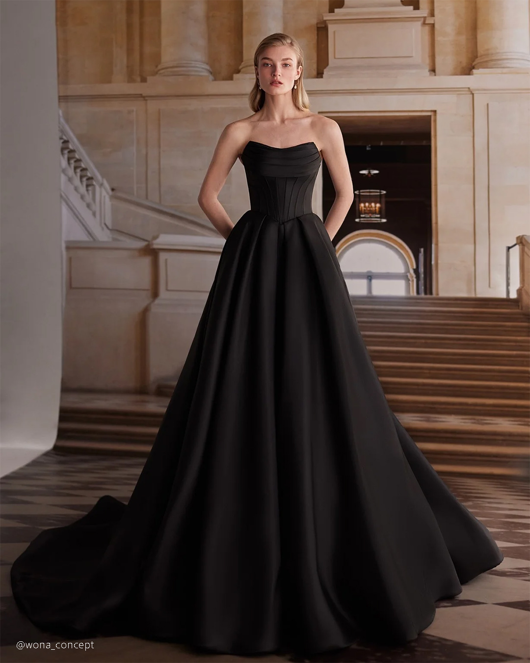 Gothic Black Wedding Dresses