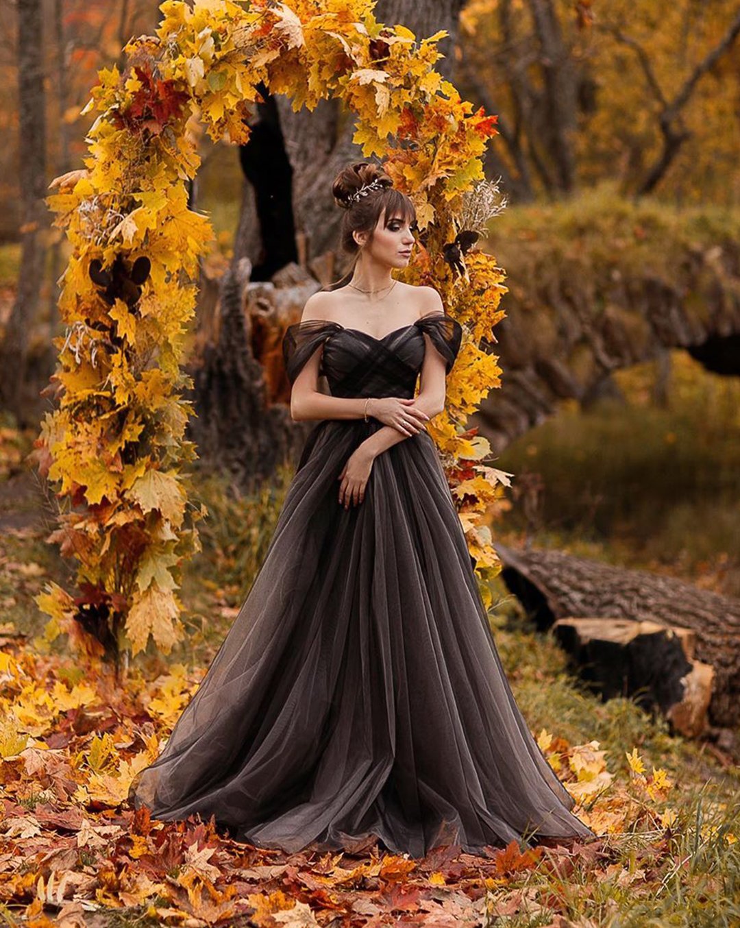 Top Black Bridal Dresses