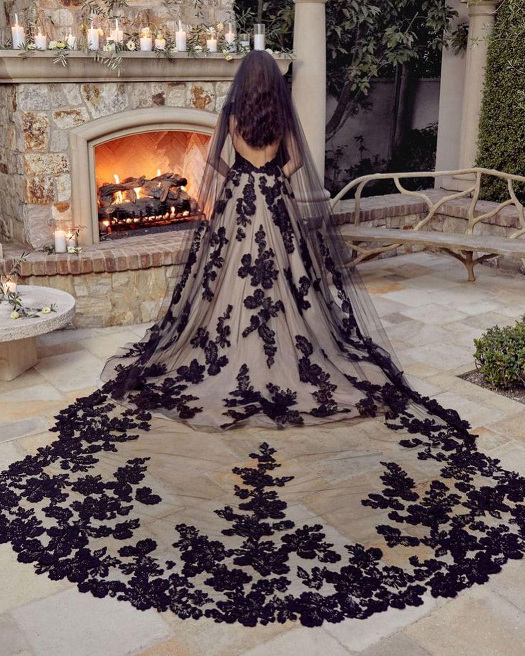 Mermaid Black Wedding Dresses