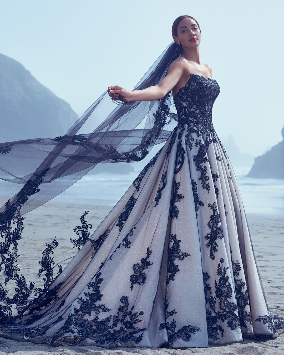 Mermaid Black Wedding Dresses