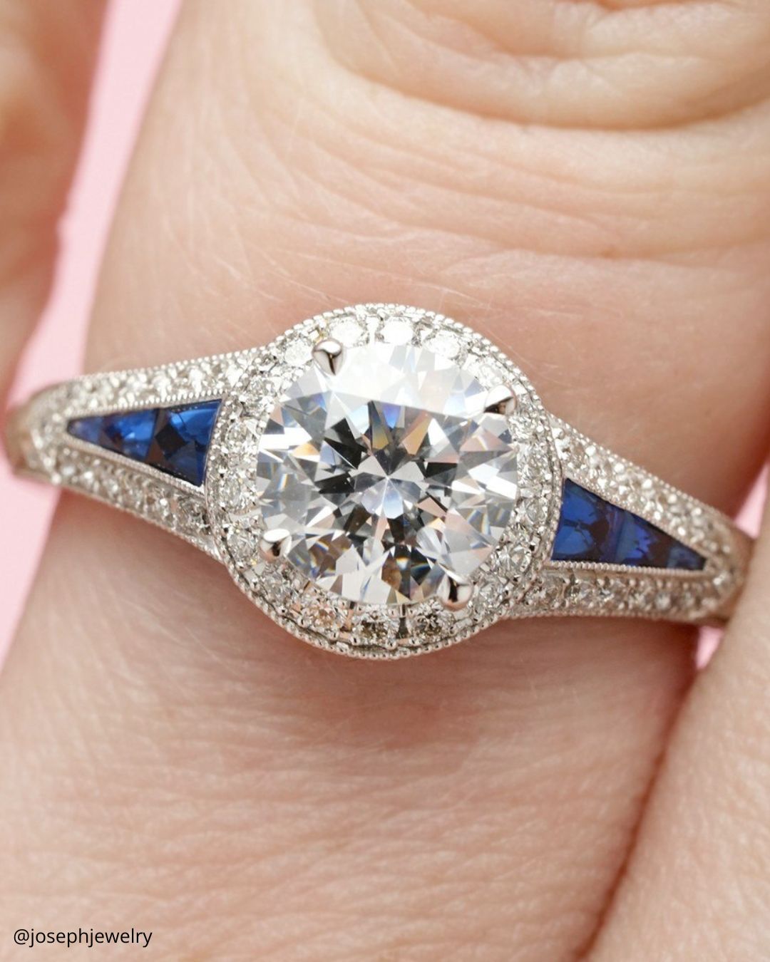 Vintage Engagement Rings with Sapphires