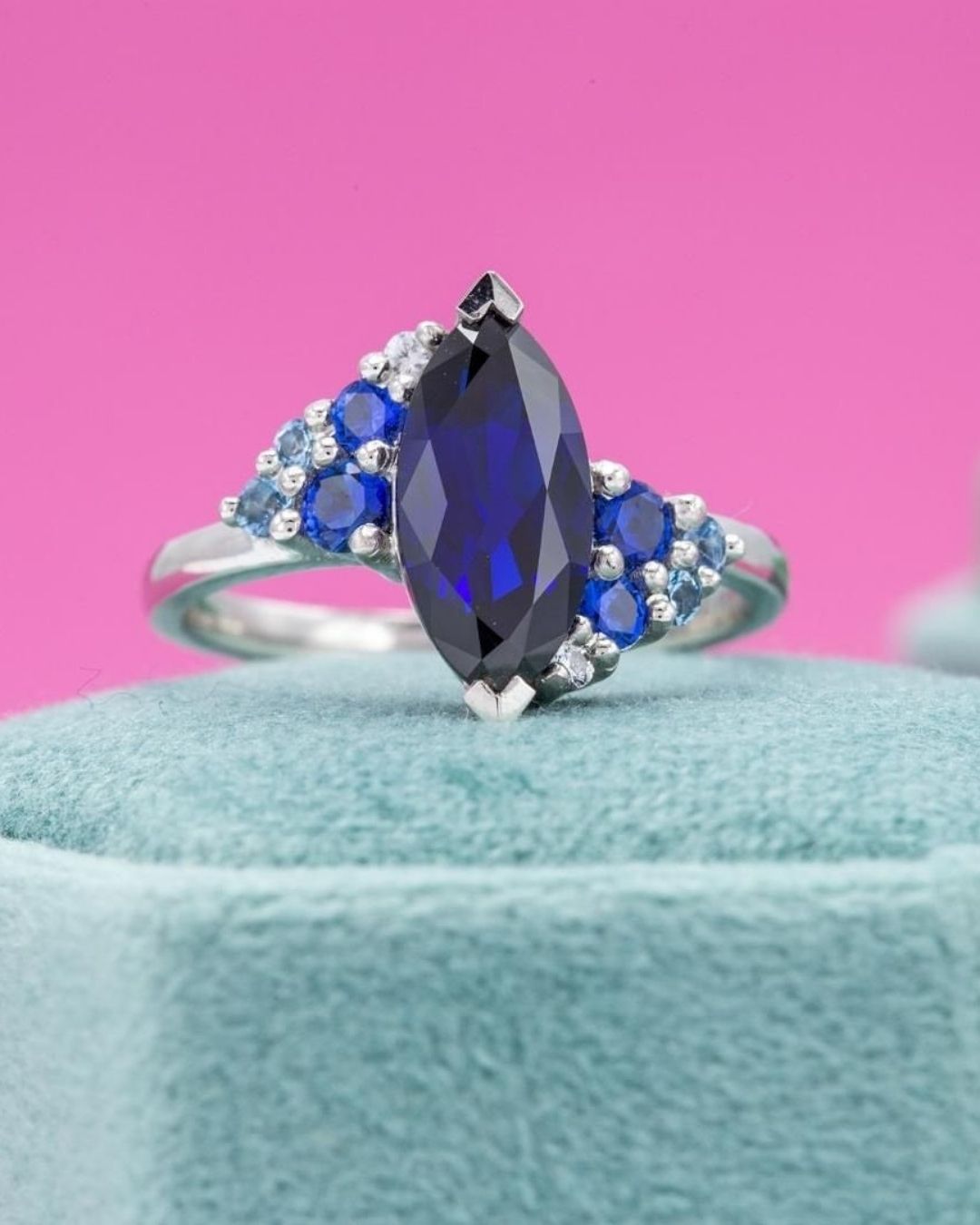 Sapphire Oval Rings