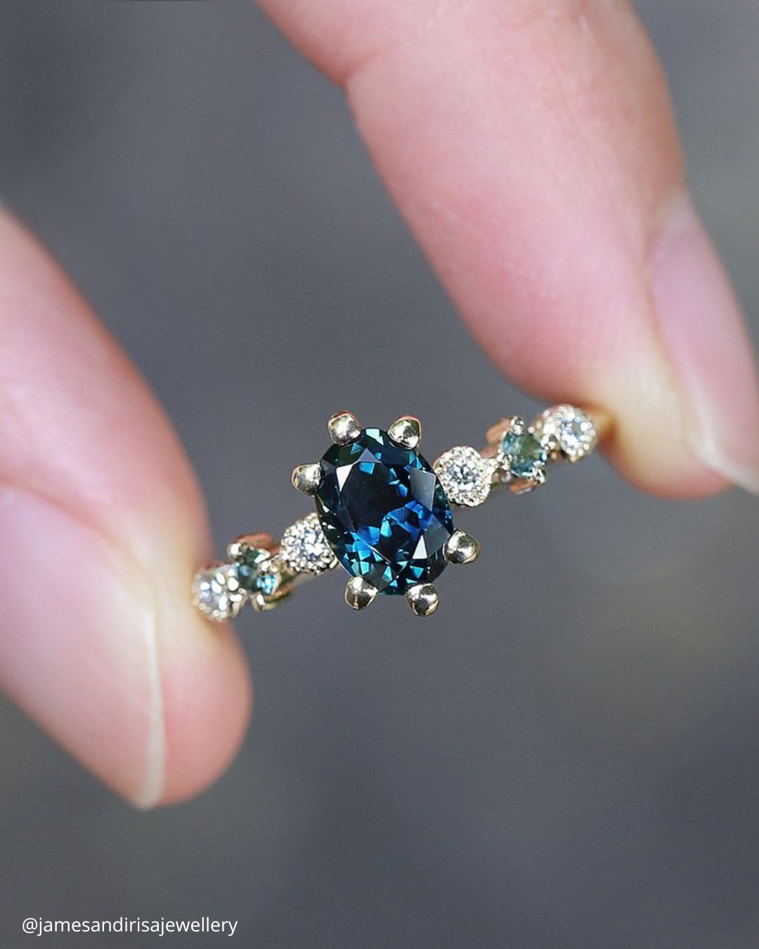 Sapphire Oval Rings