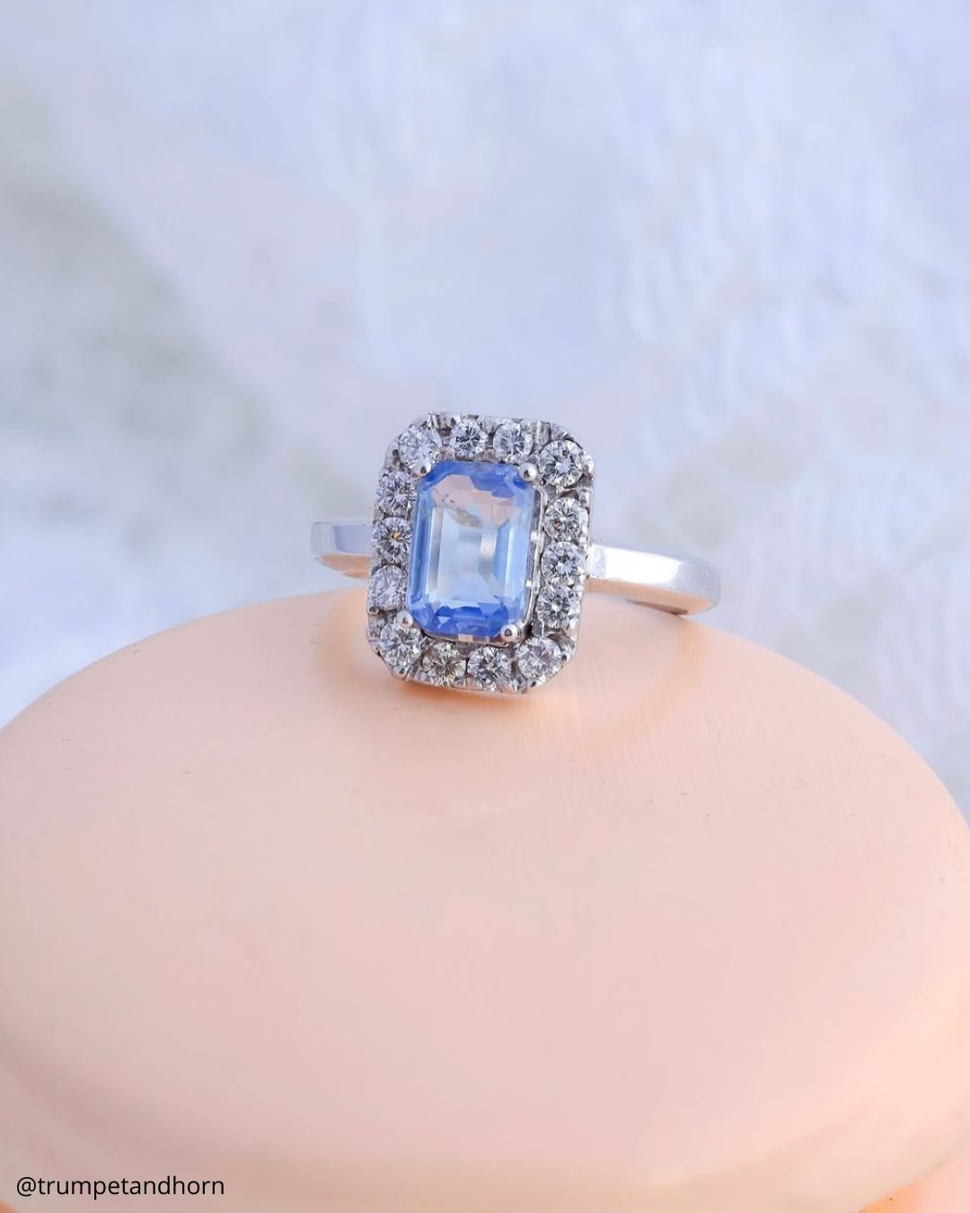 Simple Sapphire Rings For Tender Brides