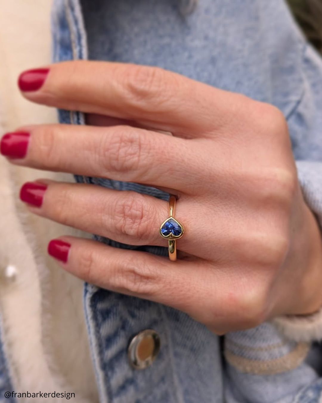 Pave Band Engagement Rings With Sapphires