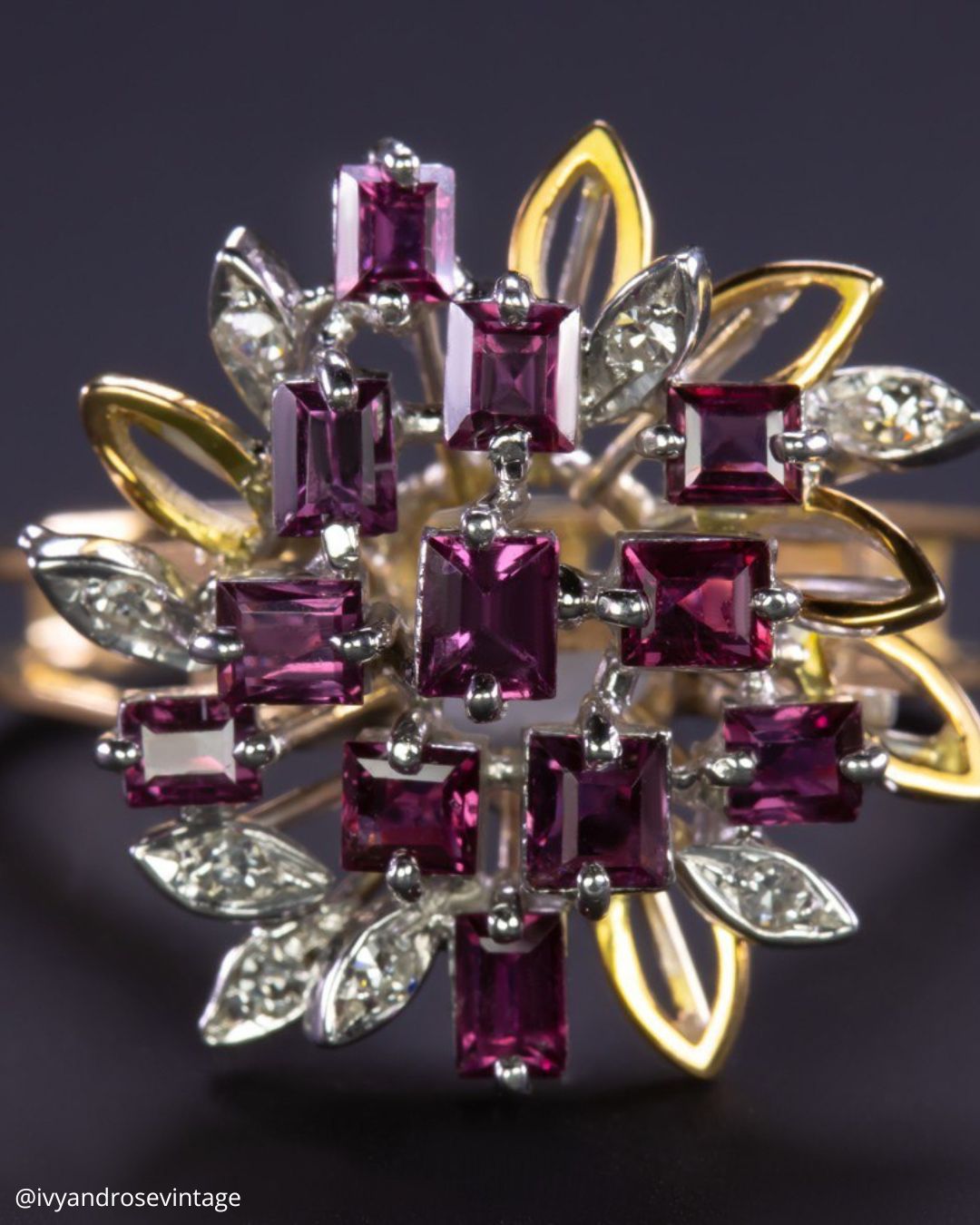 White Gold Rings With Beautiful Sapphires